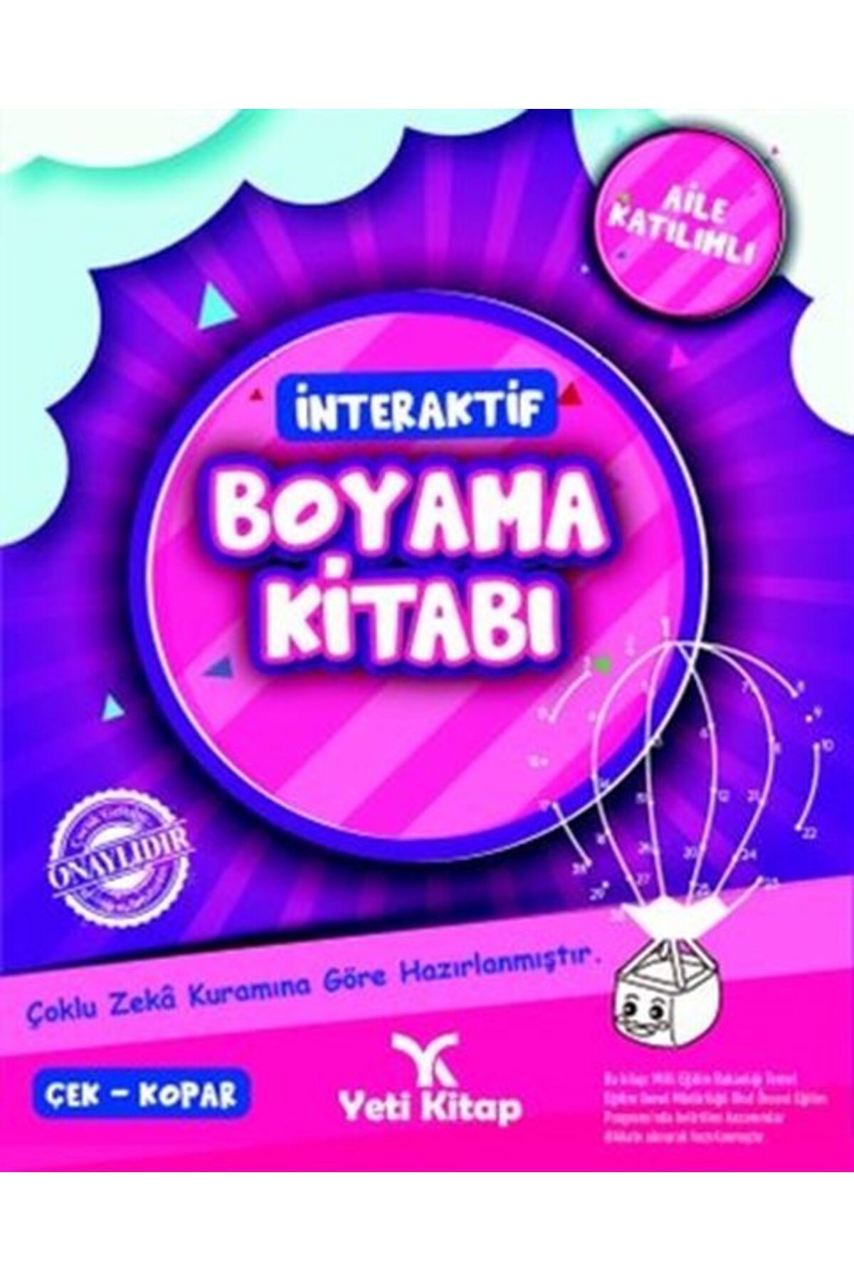 yeti kitap İnteraktif Boyama Kitabı 2