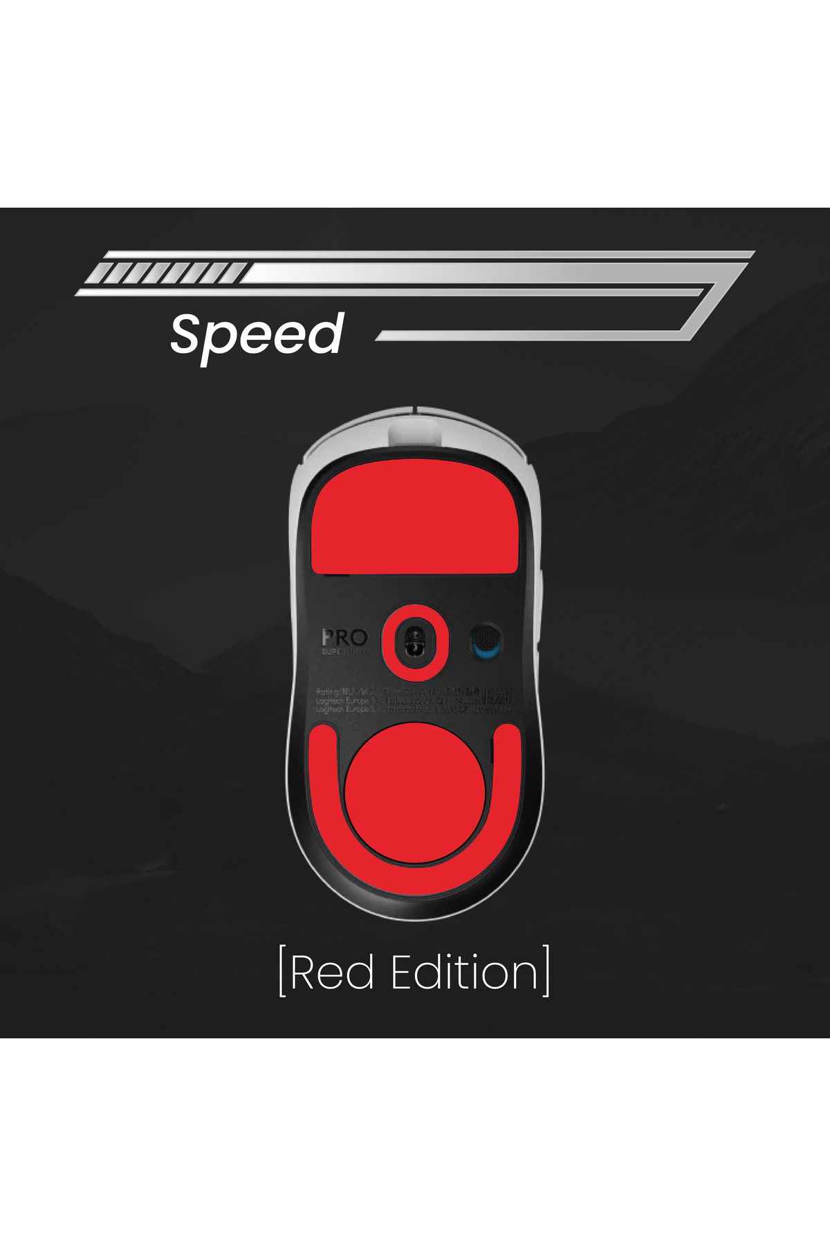 Beast eSpor (Logi) Superlight 2 Mouse Skate (Red Edition) %100 PTFE