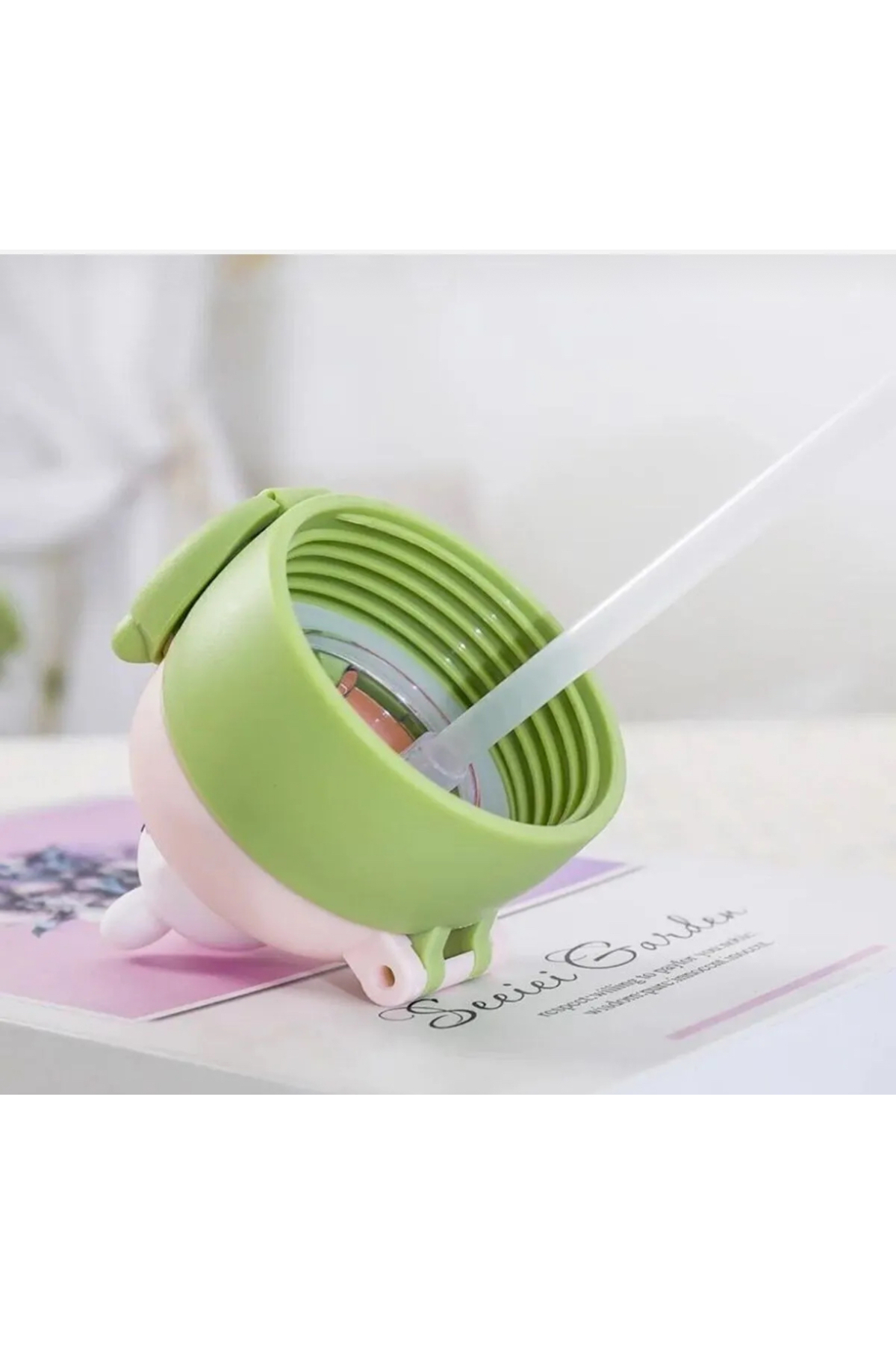 CNSZ Okul bebek çocuk 316 paslanmaz sağlıklı termos özellikli pipetli  koku akıtma yapmaz%100garntili fotoğrafı 5 (önizleme)