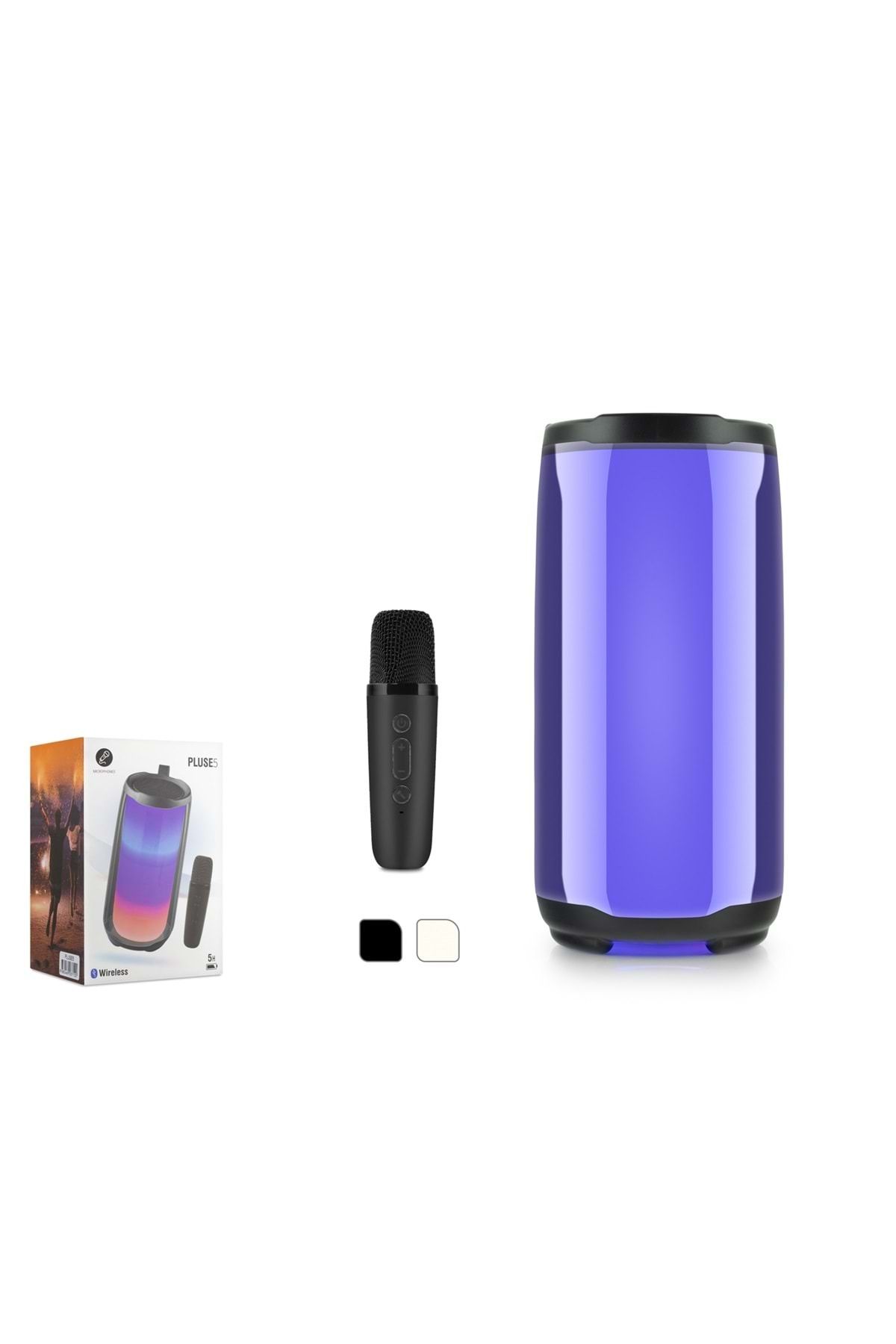 HADRON Plus5 Bluetoth Karaoke Speaker 182*88*88mm