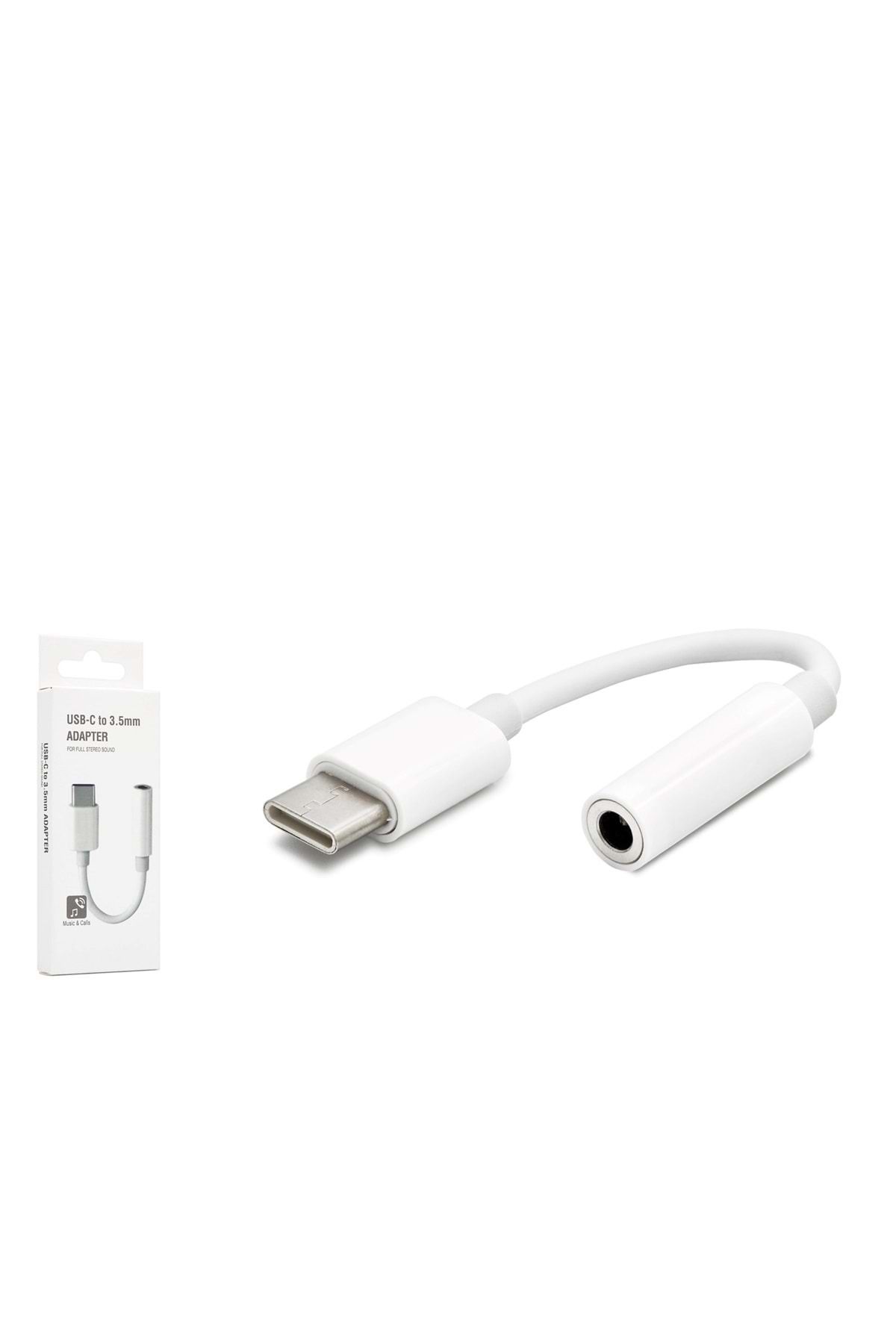 HADRON Hdx1057 Type-c (M) To Aux3.5 (F) Adaptör (SADECE XIAOMI) Beyaz