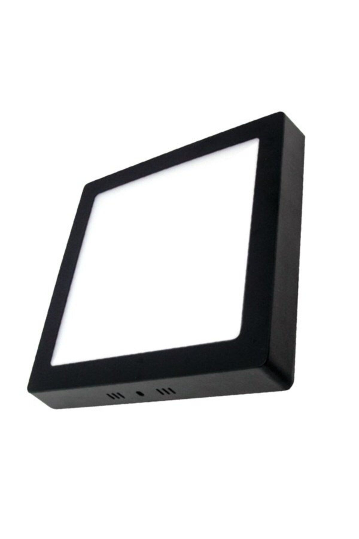 MAXLED 24w Sıva Üstü Siyah Kasa Kare Led Panel Armatür 4000K Ilık Beyaz