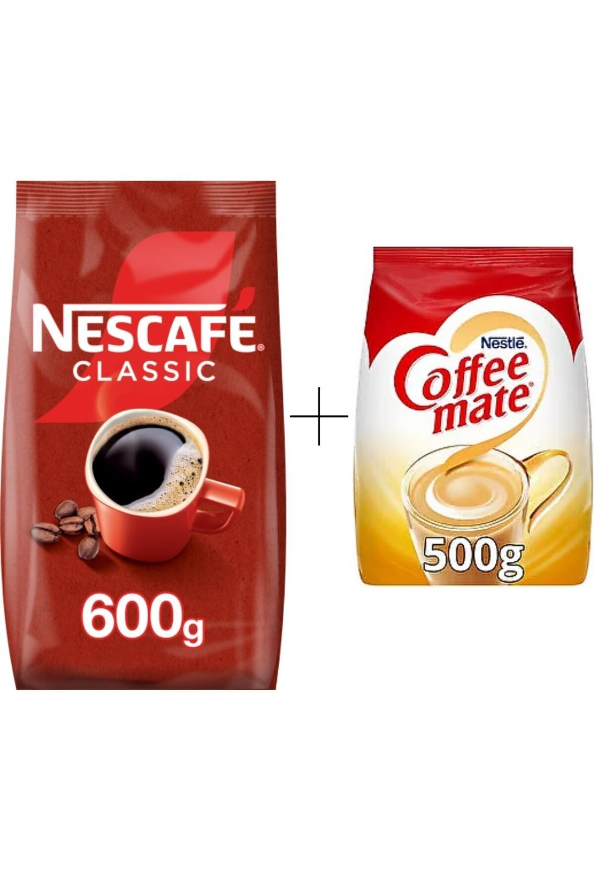 Nescafe Classic 600gr + Coffee Mate 500gr