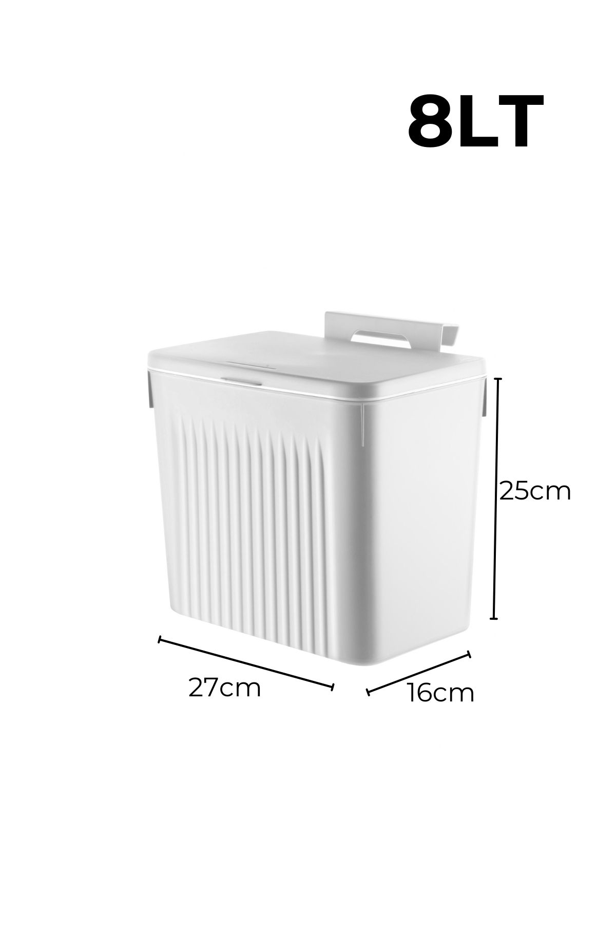 Nandy Home-Functional Trash Can with Hanger 8Lt. 3
