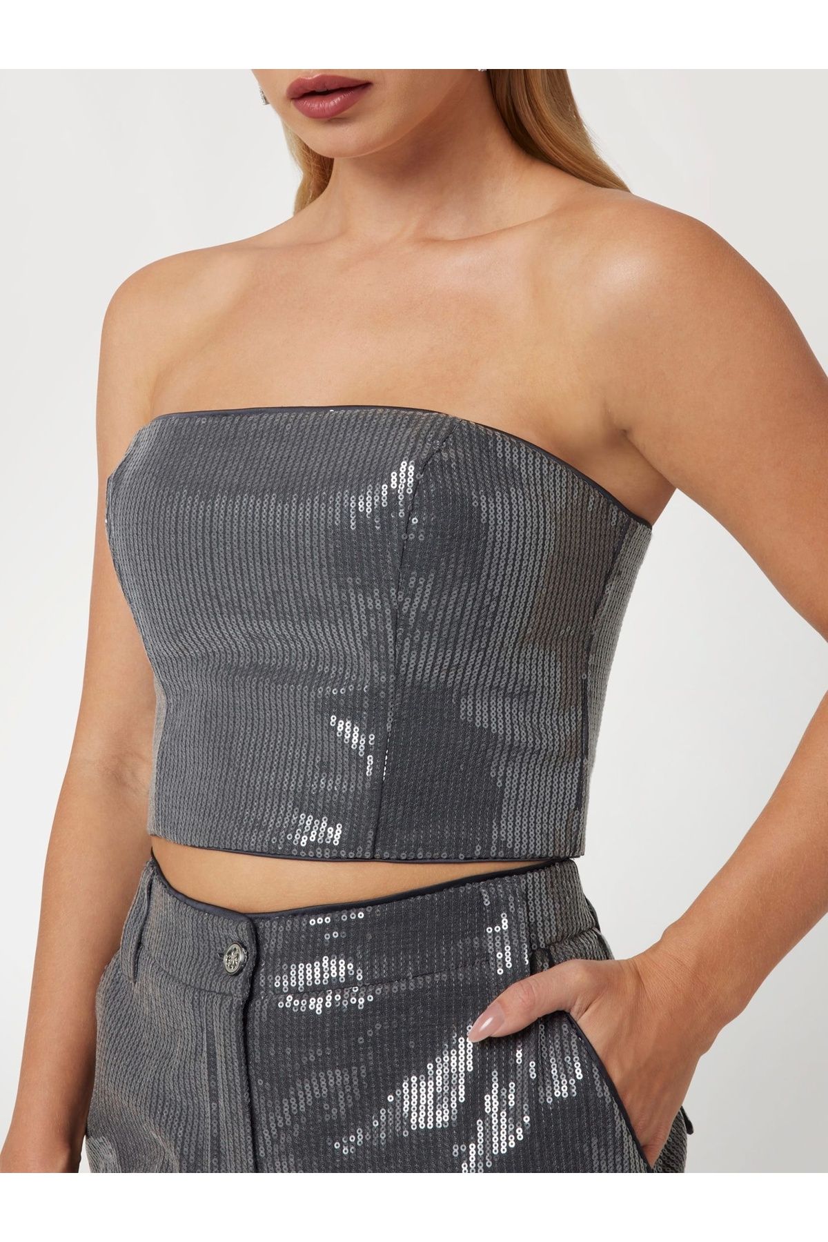 Guess-Cassia Sequins Sl Bu - Relaxed Fit 4