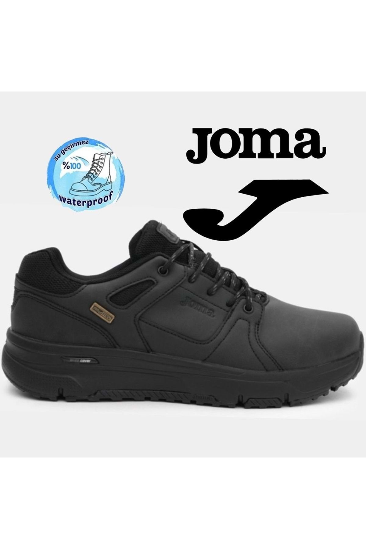 Kids Club Shoes Joma Banyoles AISLATEX® Waterproof Su Geçirmez Trail Trekking Yürüyüş Erkek Spor ayakkabı SİYAH