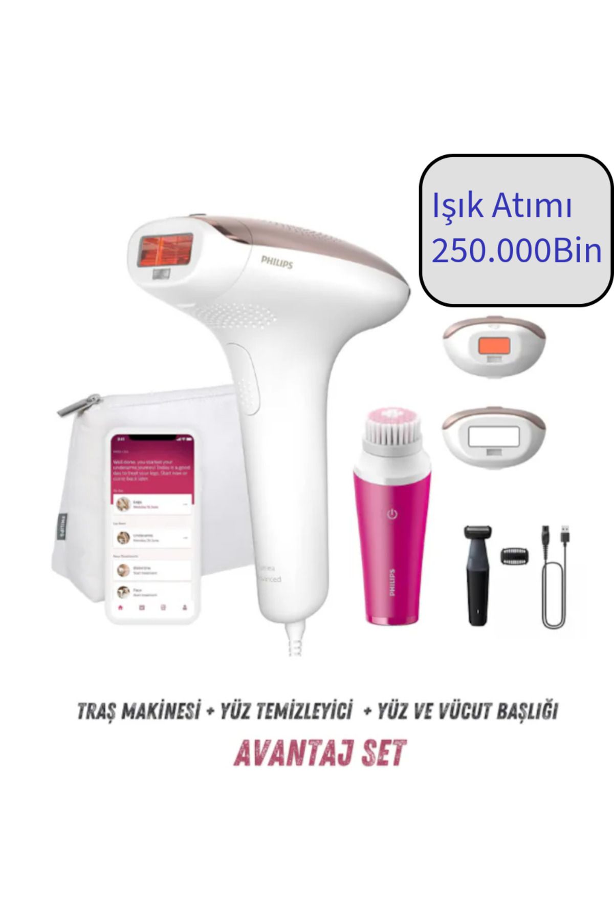 Philips Premium Ipl Lazer Epilasyon Seti