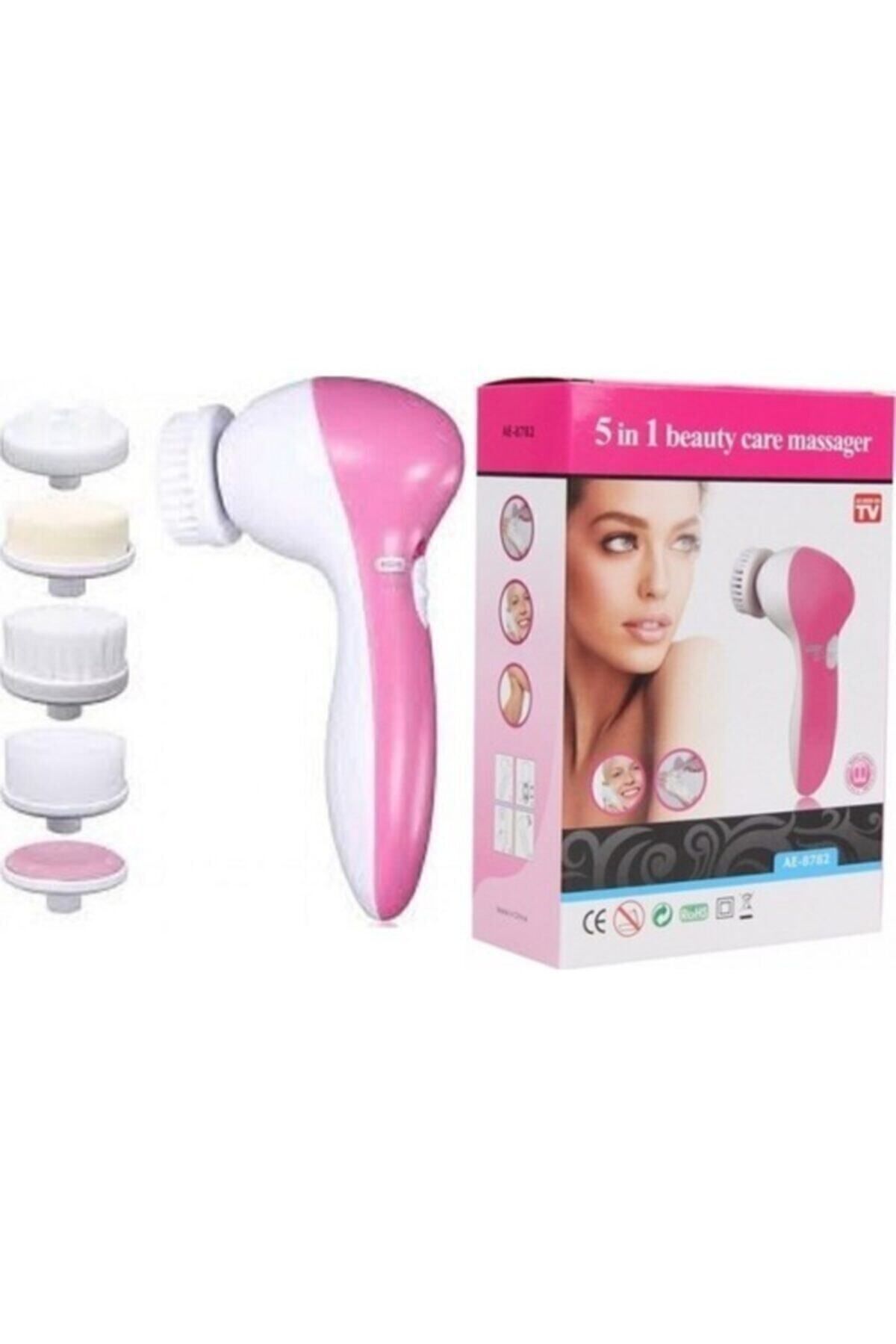 AboutThePerfect Yüz Temizleme ve Masaj Fırça Seti 5'li, Pilli, Dermatolojik Temizlik Keyfi