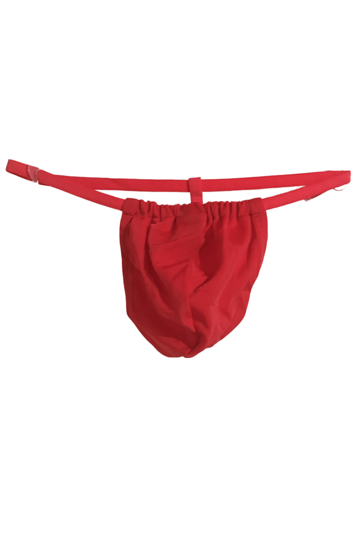 Nana & Mayka Moda-Bag Model Fancy Fantasy Panties Men's Thong Drawstring String S-M-L-Xl-2Xl Standard Red 3