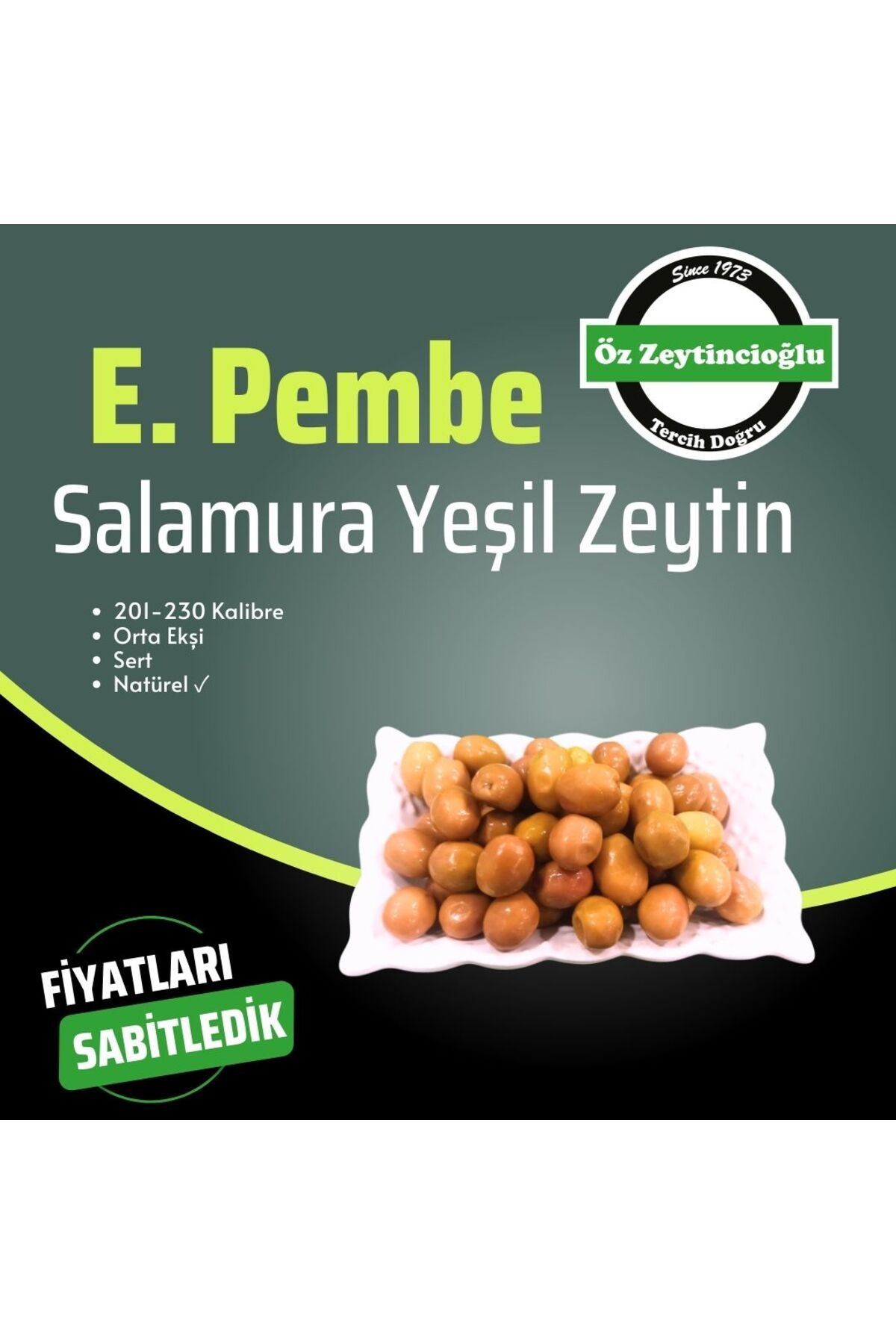 Natural Edremit Çizik (201-230) Pembe Zeytin