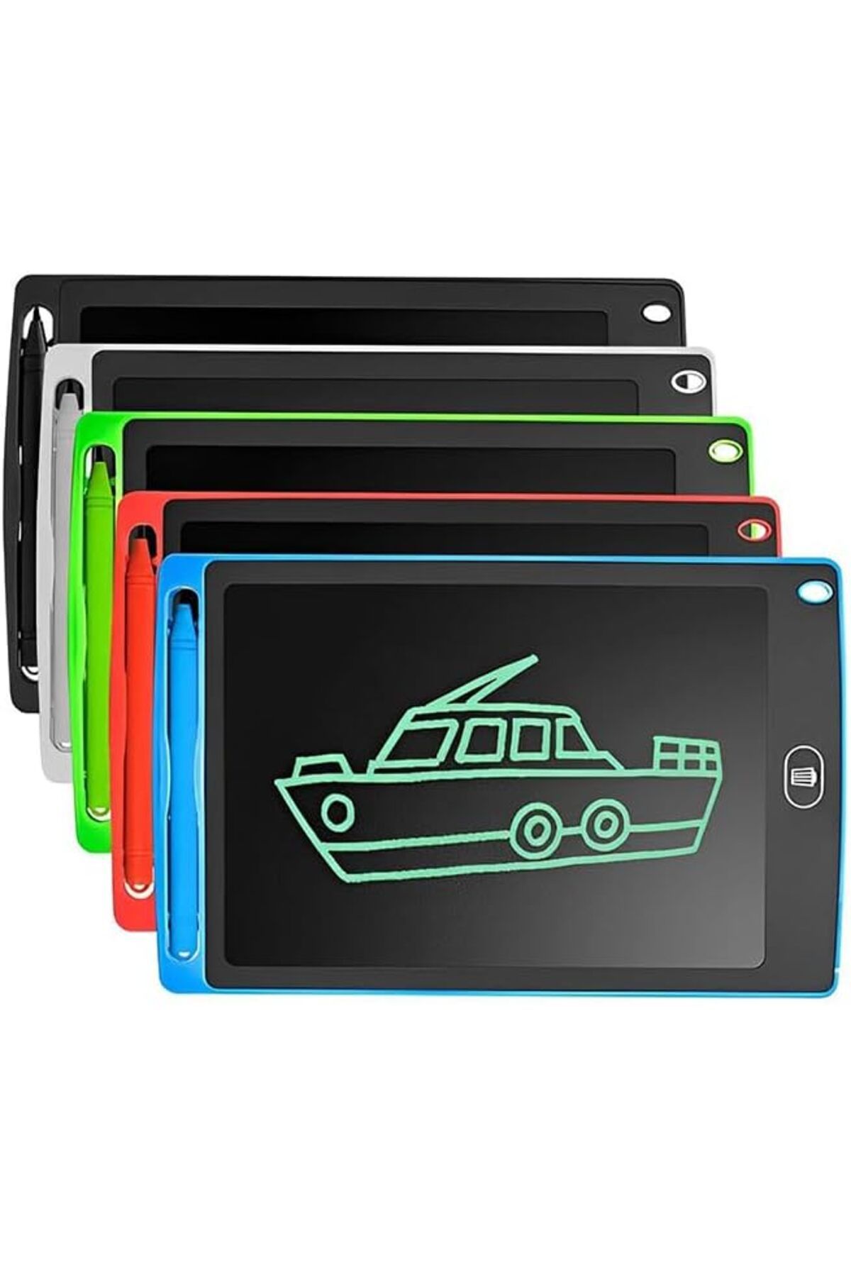 Taimi-Pack Of 2 Portable Foldable Lcd Reading Writing Development Tablet For Kids 12inch Green 6