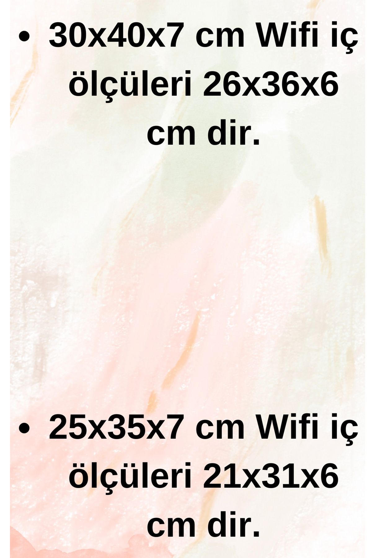 HKM Ticaret-25X35X7 cm - Wall Hanging Fuse & Modem-Wifi Storage Box! Flat Model 2