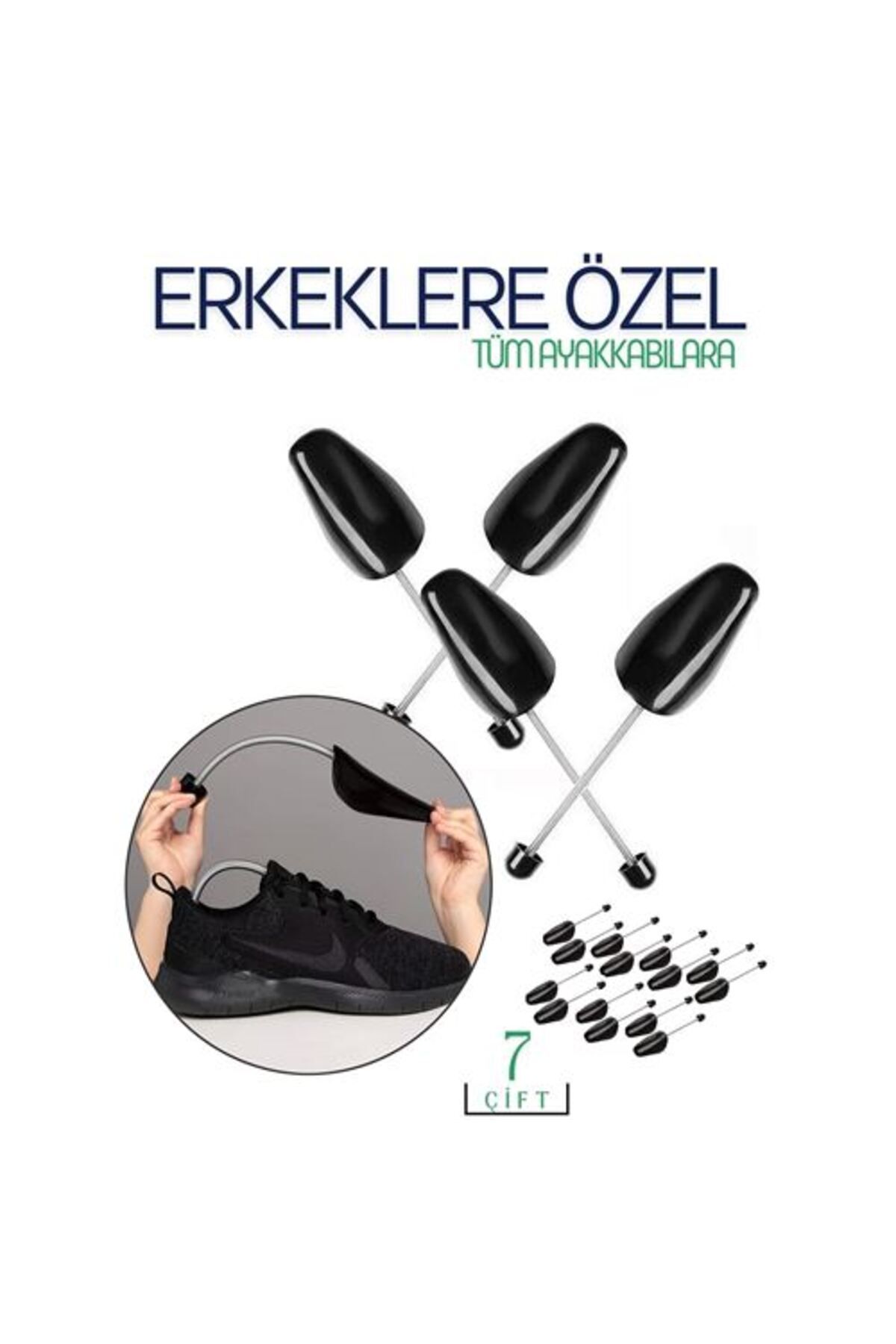 BirdoluSepet Engithalat Ayakkabı Dolgu Kalıbı Erkek 39-46 7 ÇİFT S.Borelli Design