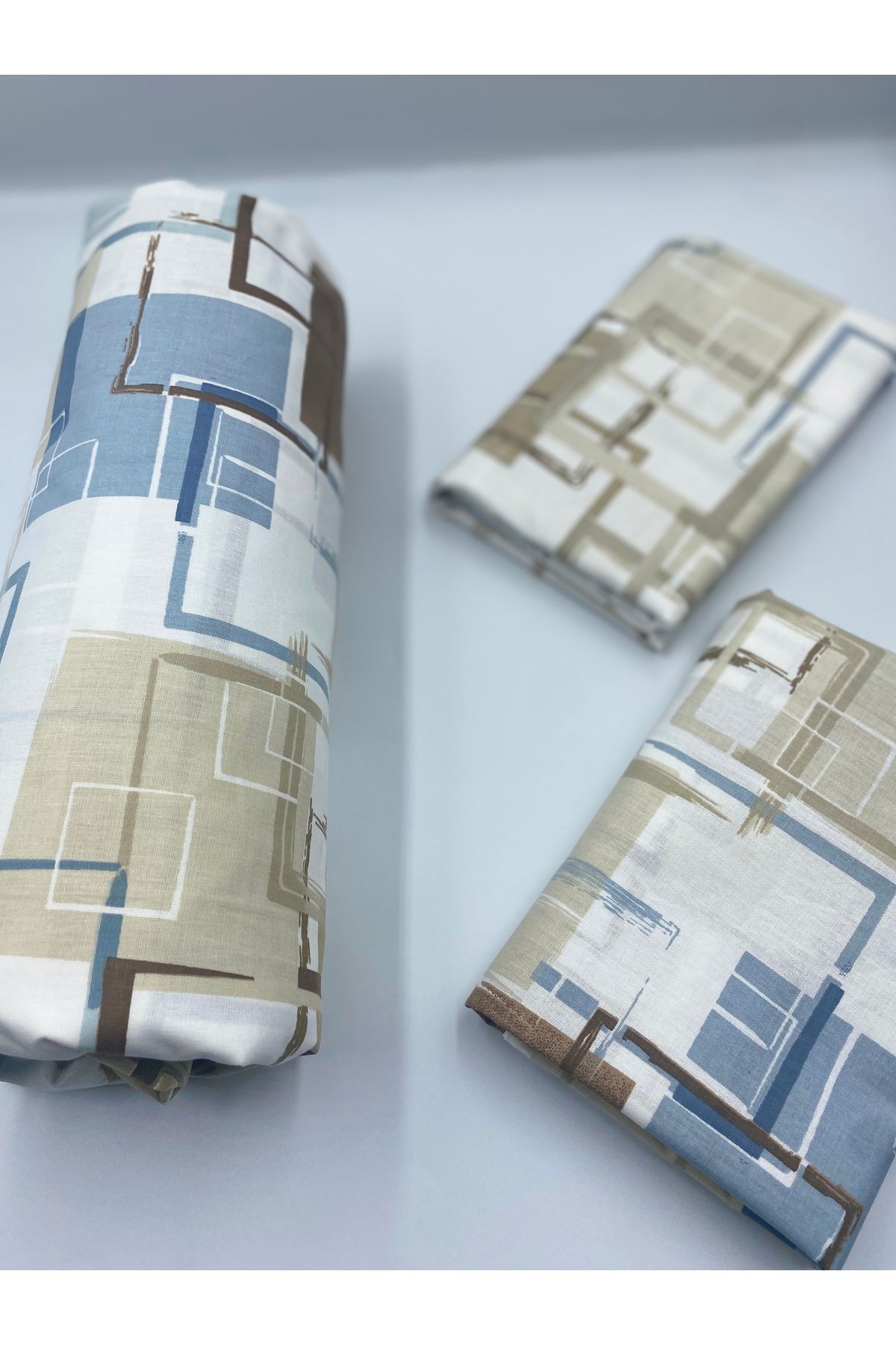 pınarhome collectıon-100% ΒΑΜΒΑΚΙ ΥΦΑΣΜΑ ΛΑΣΤΙΧΩΜΕΝΟ ΣΕΝΤΟ+ΜΑξιλαροθήκη ΓΩΝΙΑ ΒΑΘΟΣ 28-30 CM ΜΑΛΑΚΟ ΥΦΑΣΜΑ ΝΕΑ ΣΕΖ 4
