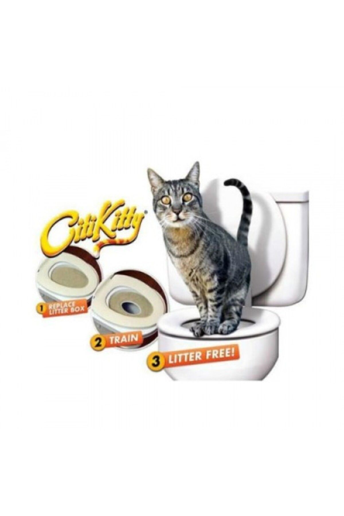 ENGSTORE CitiKitty Kedi Tuvalet Eğitim Seti