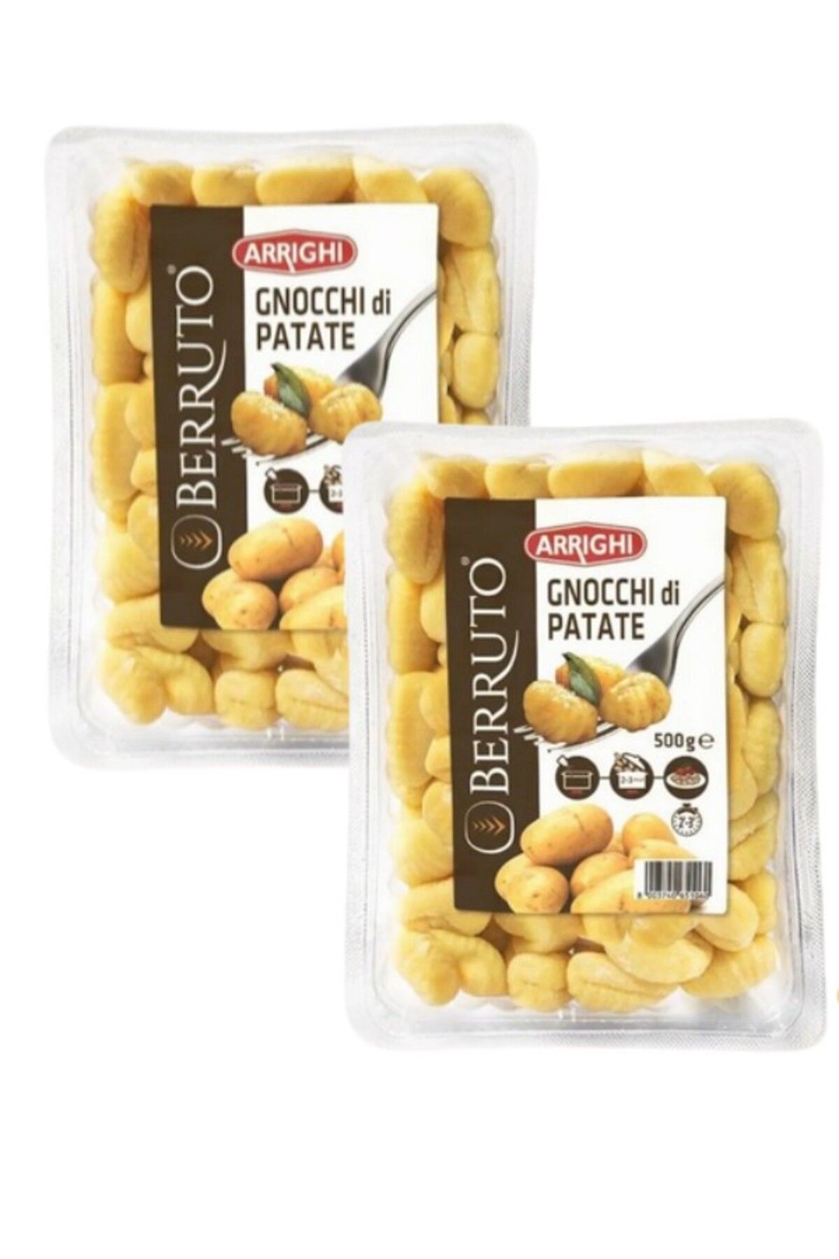 ARRIGHI Pasta Gnocchi Di Patate 500 Gr X2 Adet