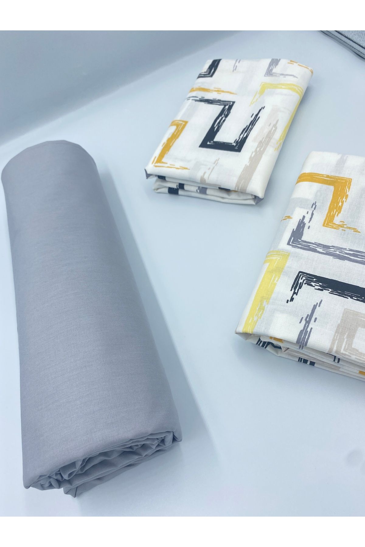 pınarhome collectıon-New Season - 100% Organic Cotton, Soft Sand and Elastic Crossbody+Pillow Cover Corner Depth 28-30 cm 2