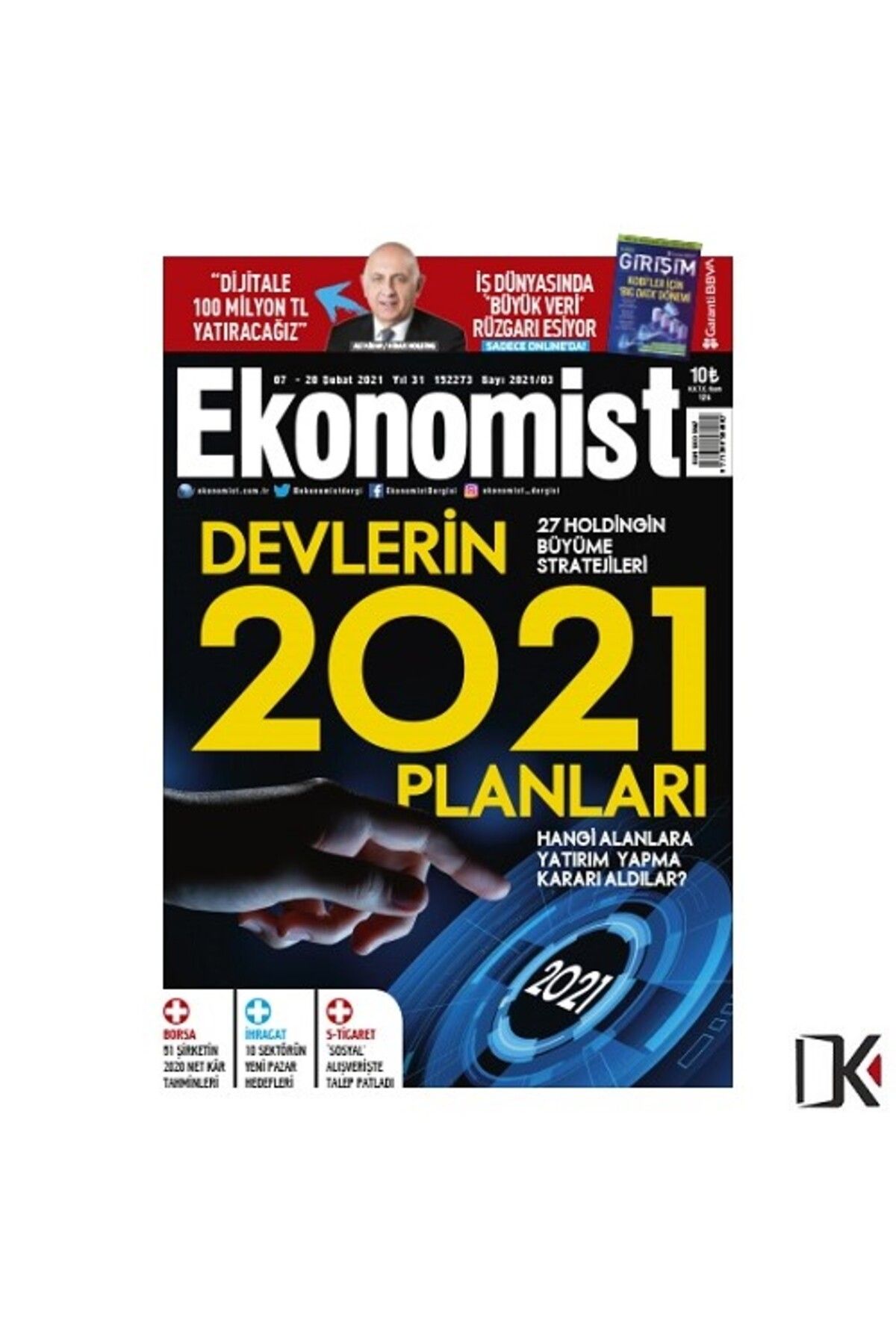 Doğan Burda Dergi Yayıncılık Ekonomist 8 Şubat - 20 Şubat 2021