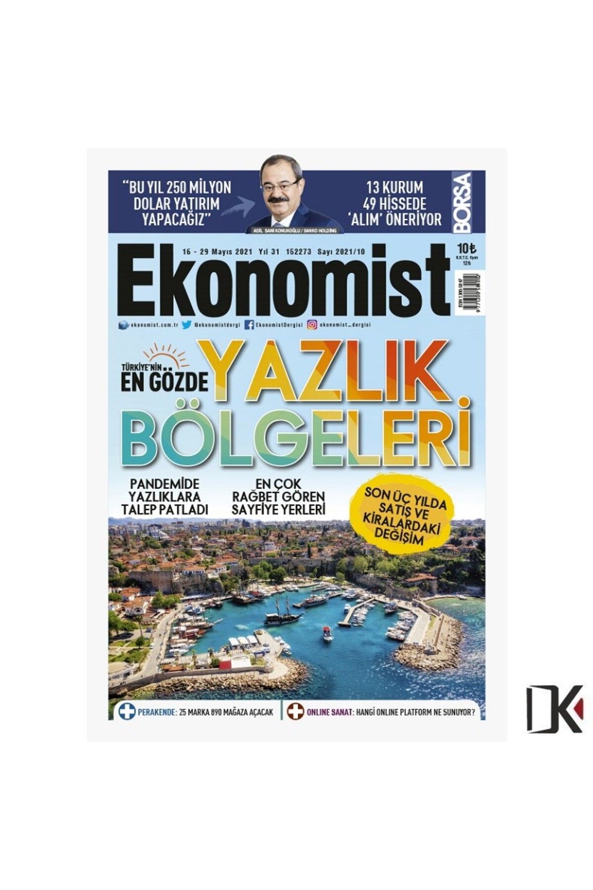 Doğan Burda Dergi Yayıncılık Ekonomist 16 Mayıs - 29 Mayıs 2021