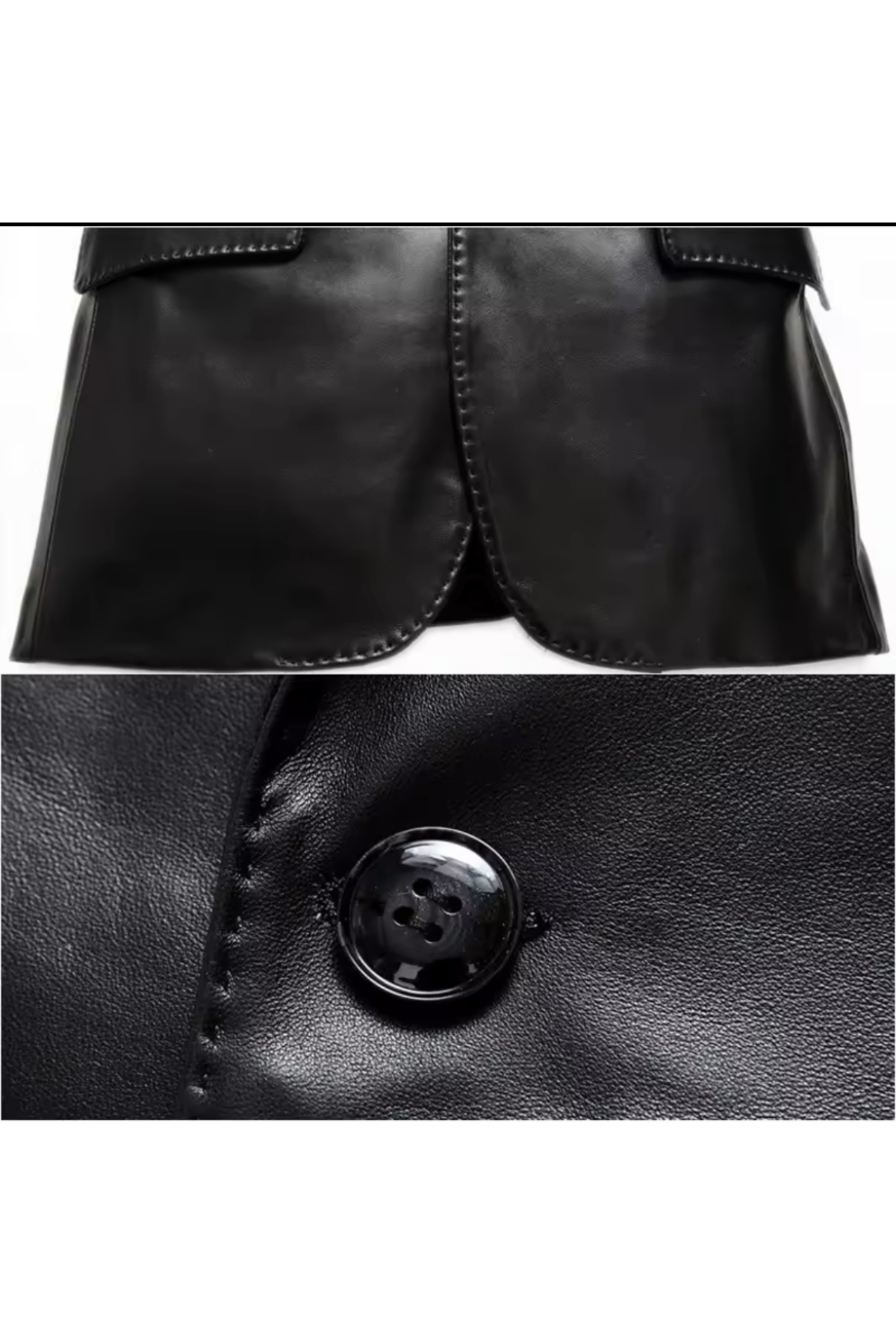 DESAR  CLASSİC ERKEK BLAZER HAKİKİ DERİ CEKET - Görsel 3