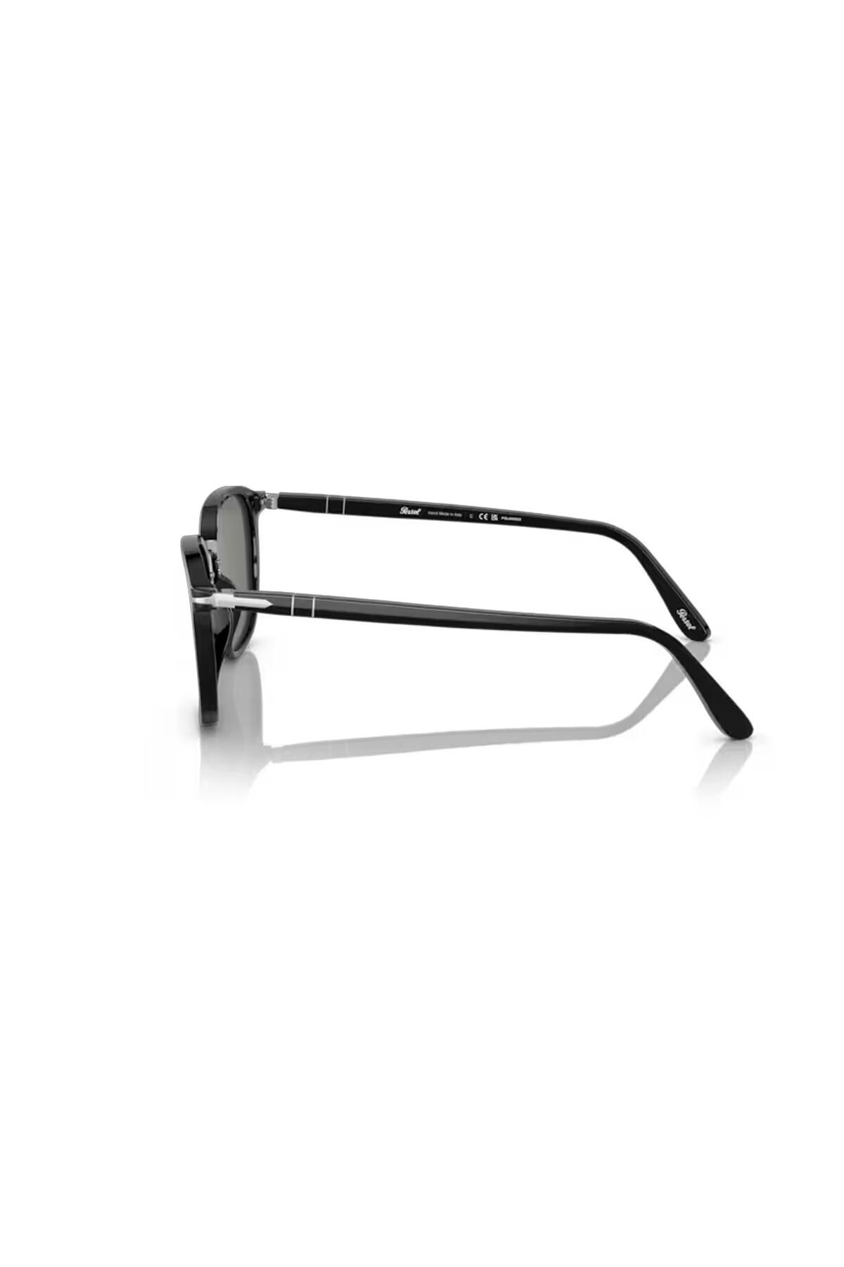 عینک آفتابی مشکی مردانه سیاه پلاریزه اورجینال Persol