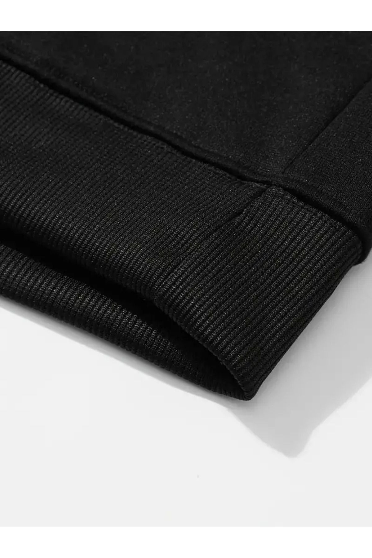 Paris Unisex Kapüşonlu Sweatshirt Eşofman Takımı — سفید BKpUkST231 — تصویر 3 از 4