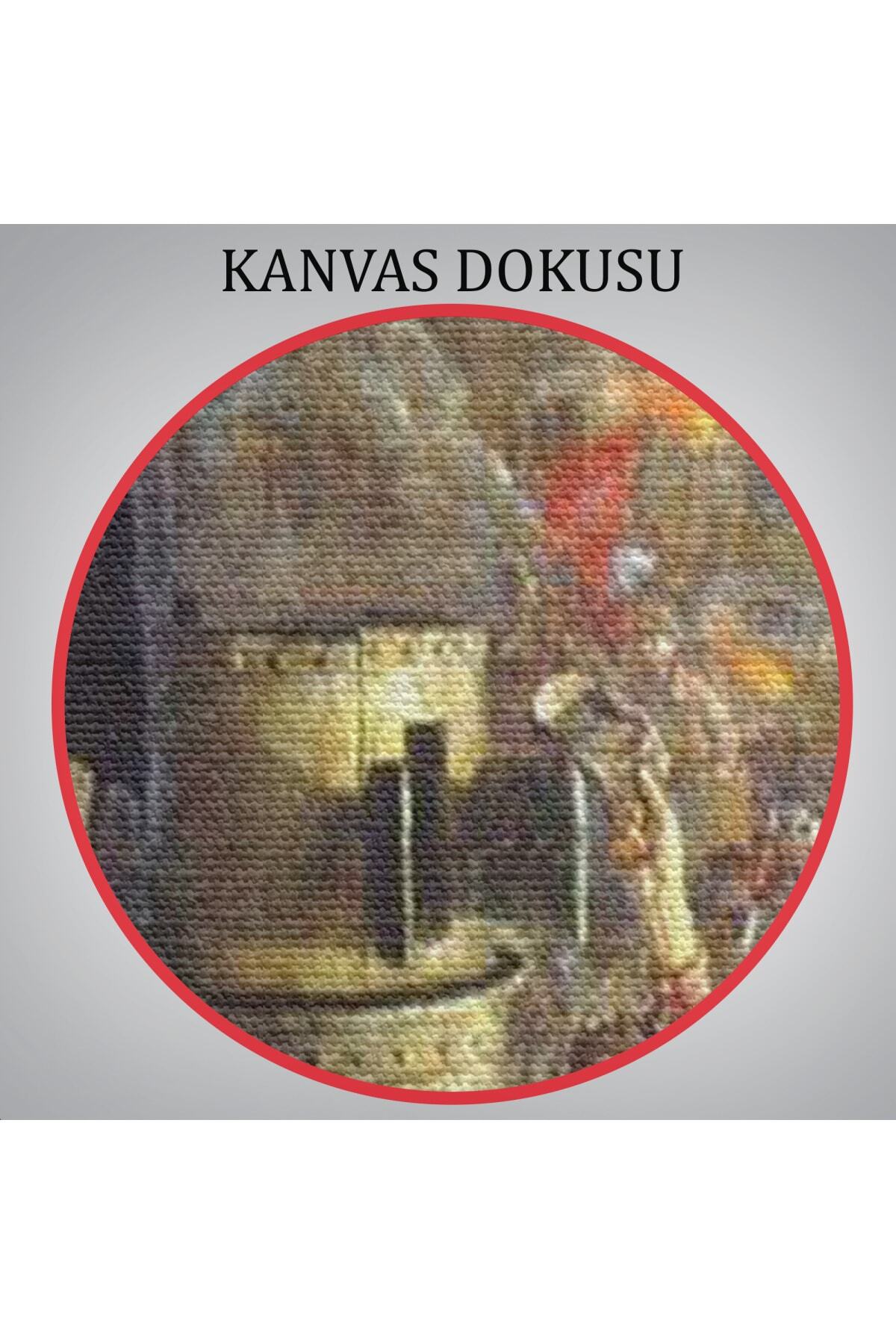 Vladimir Ilyic Lenin Ve Josef Stalin Ekim Devrimi Sırasında Kanvas Duvar Tablosu görsel 6