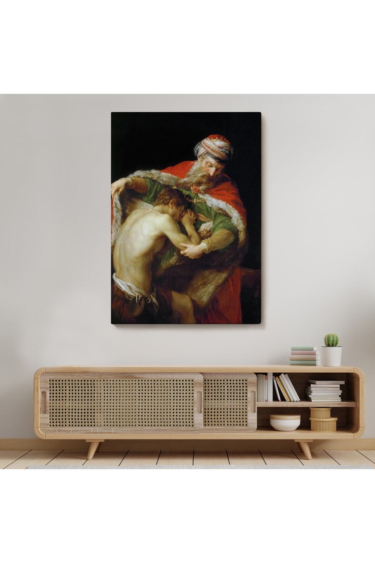 Savurgan Oğulun Dönüş Kanvas Tablosu - The Return Of The Prodigal Son görsel 7
