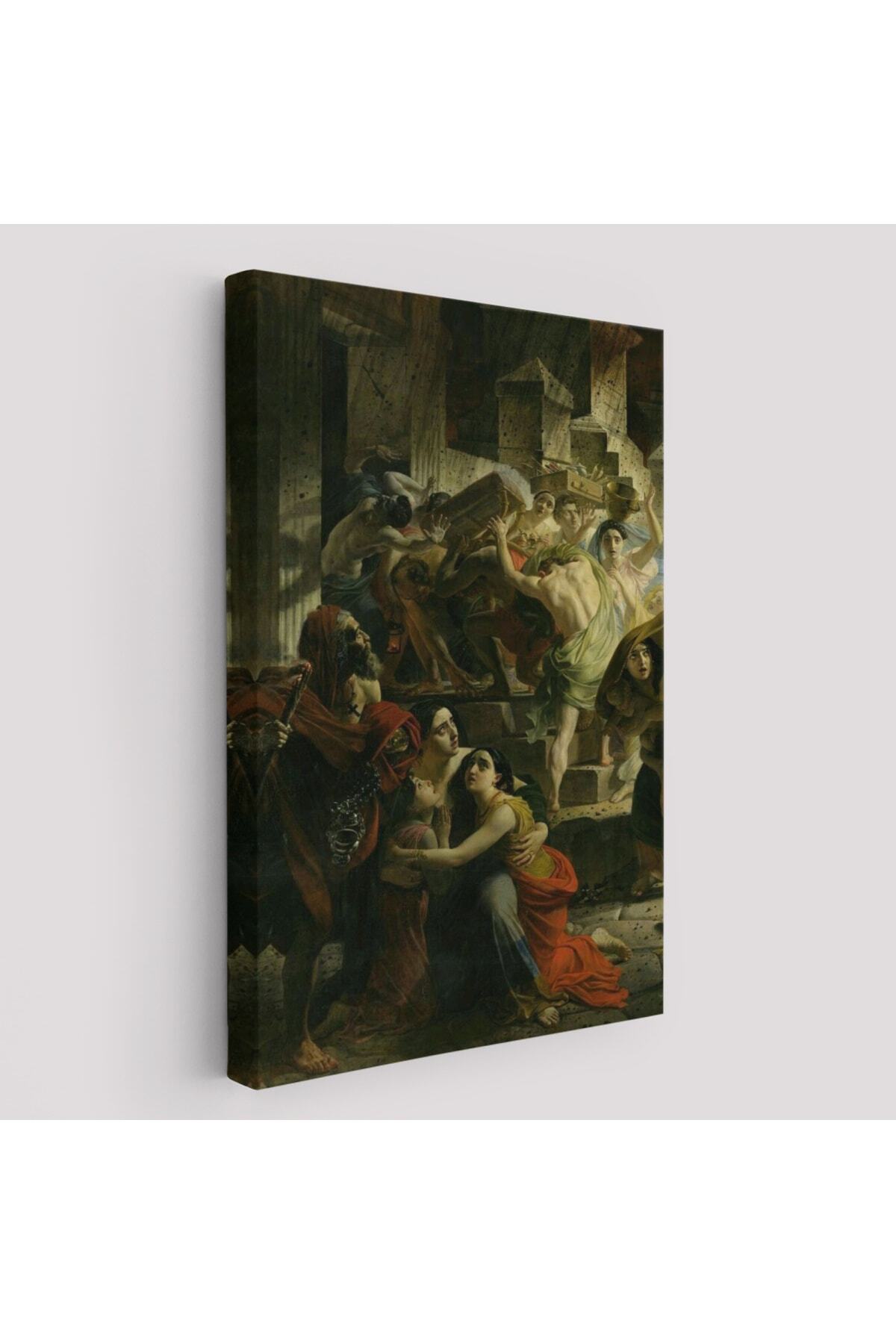 Pompeii'nin Son Günü Karl Pavlovich Bryullov Kanvas Tablo