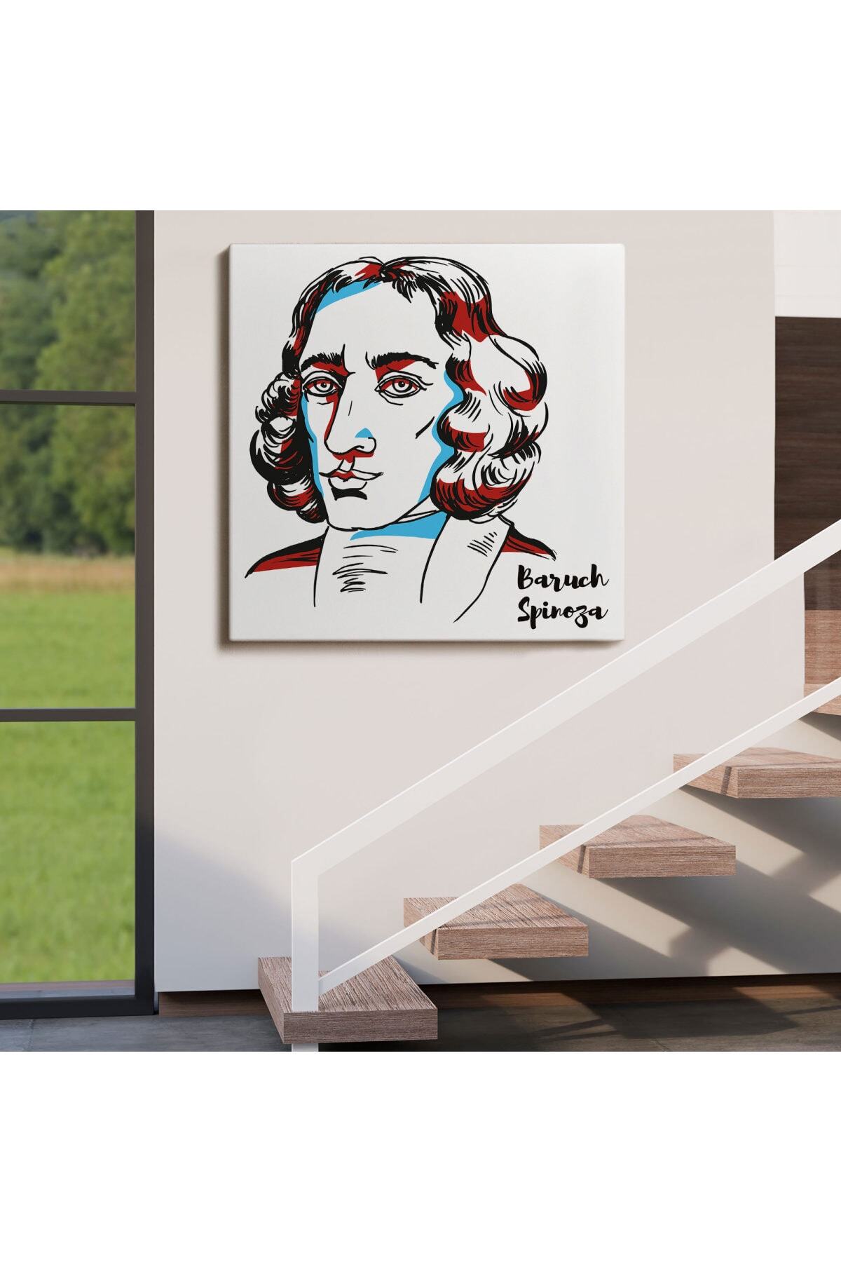 Baruch Spinoza Dekoratif Kanvas Tablo görsel 4