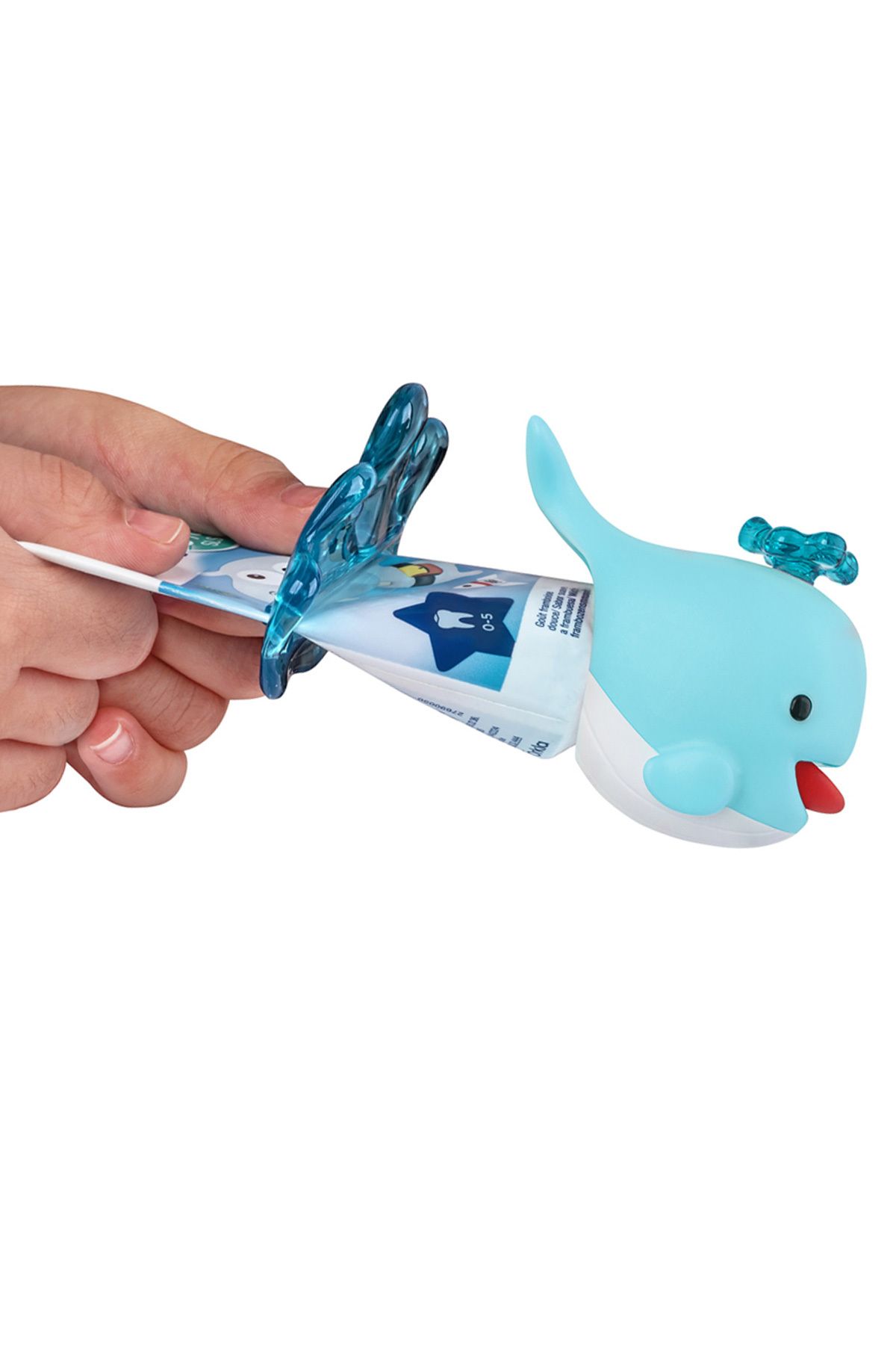 Flipper-Whale Blue Toothpaste Squeezer 3