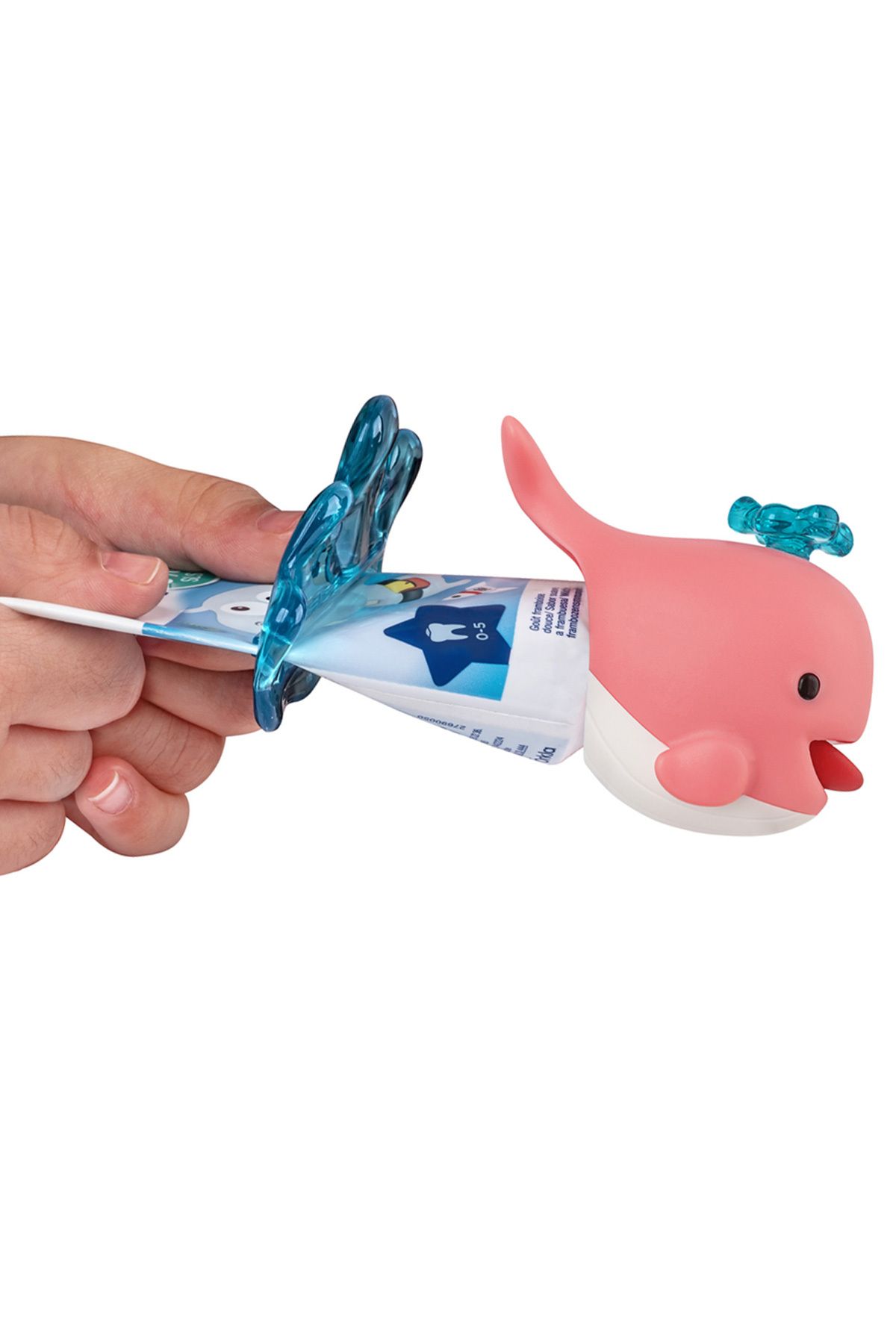 Flipper-Whale Pink Toothpaste Squeezer 2