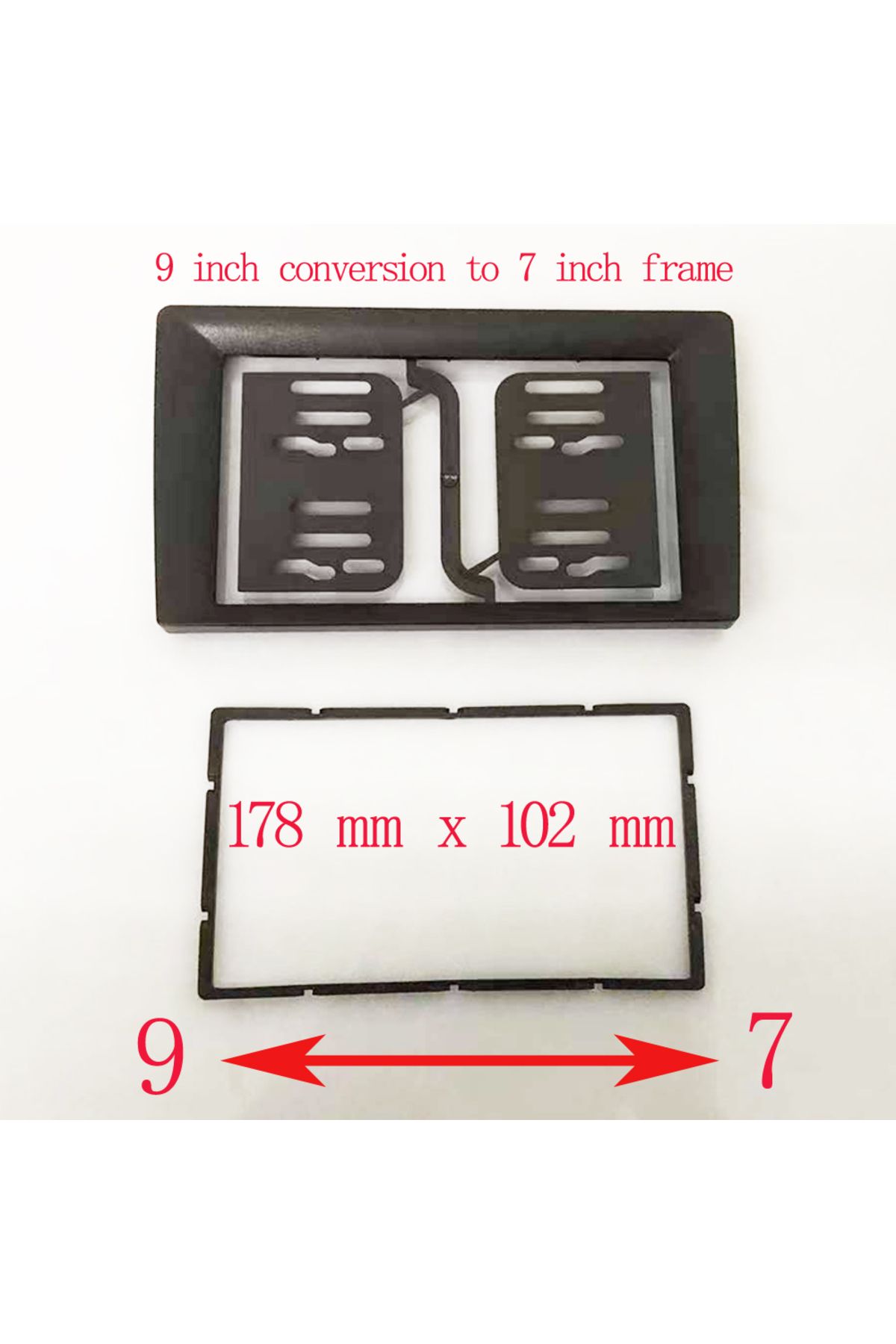 Choice-9 To 7 9 Inch 10 Inch To 7 Inch Frame 2 Din Suitable For All Car Models Center Console Radio Android 1