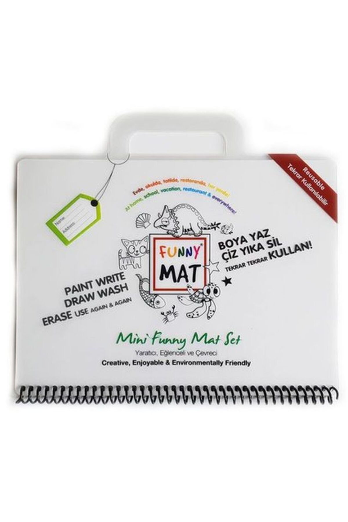 Destek Yayınları Funny Mat Mini Set 16x21cm