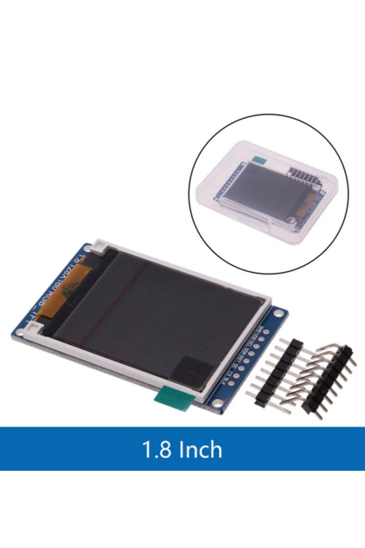 Choice-Other 1.8-inch Tft Module Lcd Display Module With Pcb Base Plate Spi Serial Port Only Requires 4 Io 4