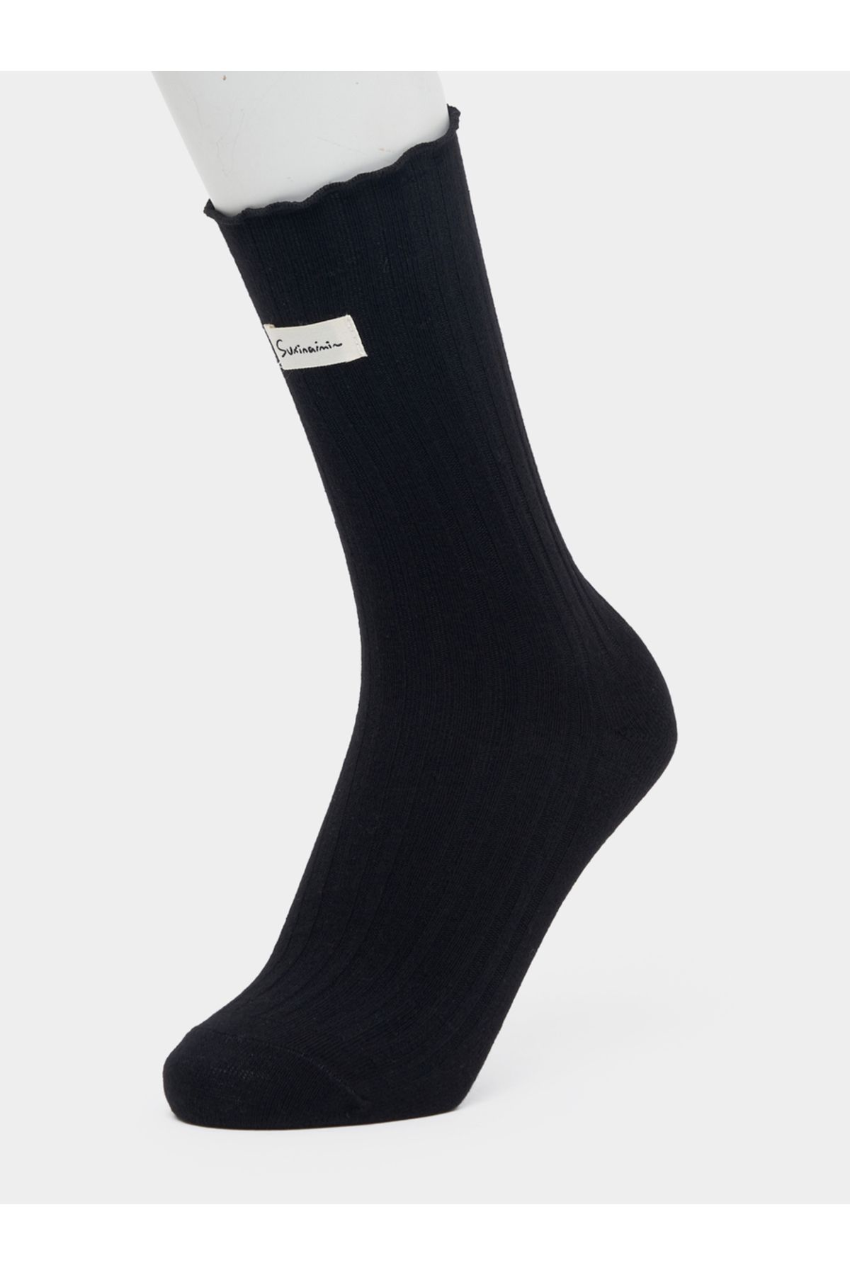 Styli-Pack Of 3 - Patch Detail Socks with Frill Trim 4