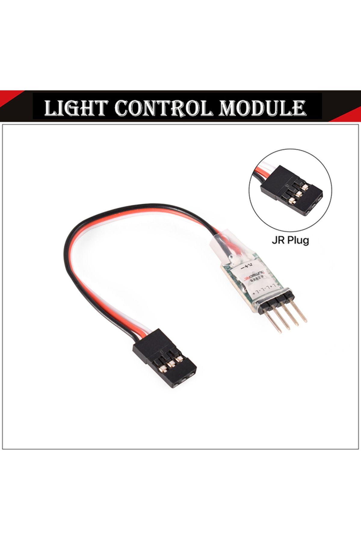 Choice-Jr Plug Dumborc 3ch Led Lamp Light Controller Switch Panel System Turn On/off Xh1.5/jr For Rc Mini C 1