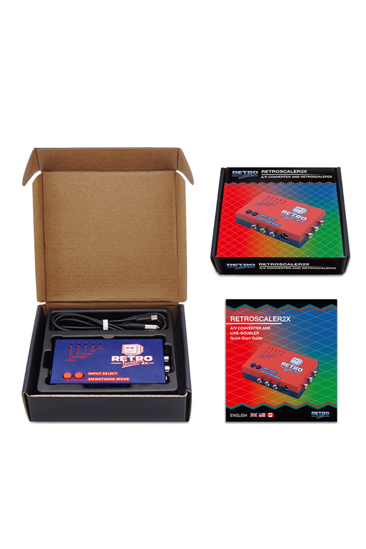 RetroScaler-RetroScaler2x AV to HDMI-compatible Converter and Line-doubler For Retro Game Consoles PS2 N64 NE... 8