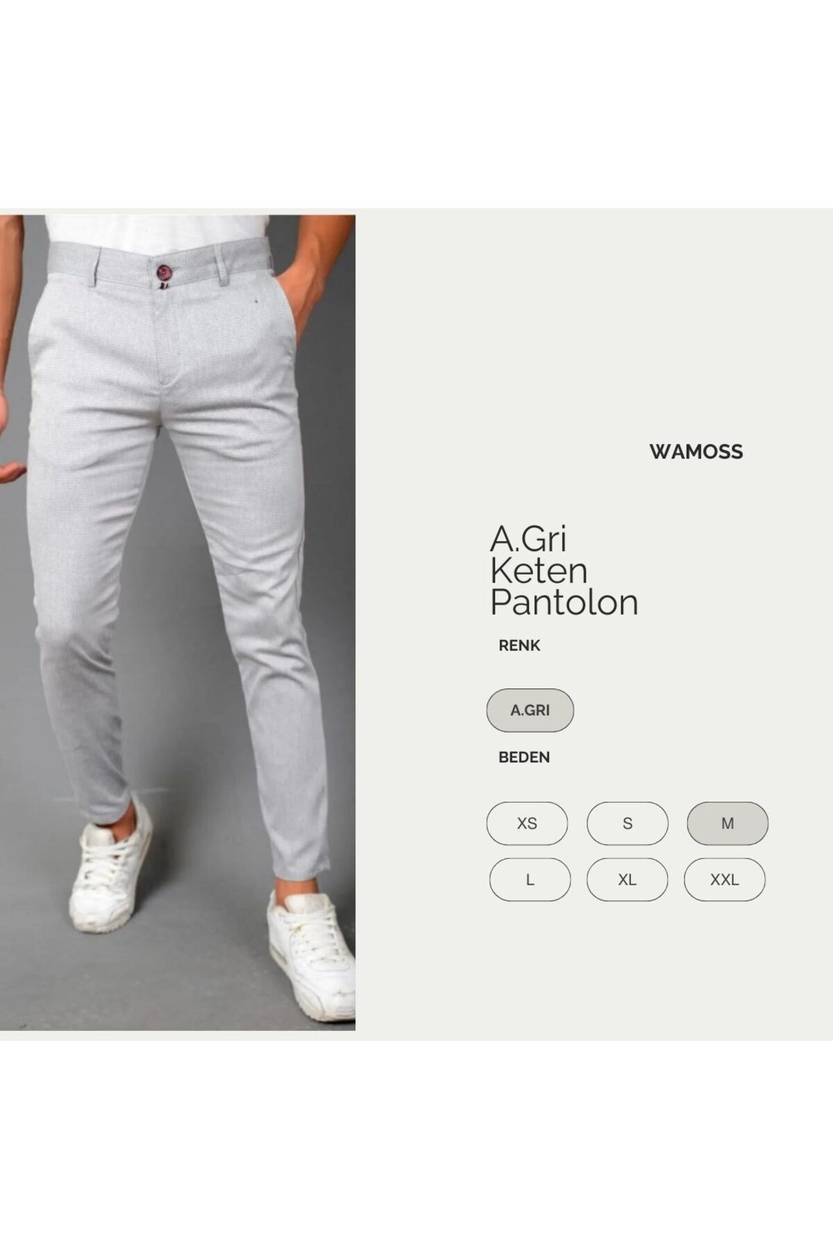 wamoss-2025 Casual Trend Ktn1 Model Pants 2