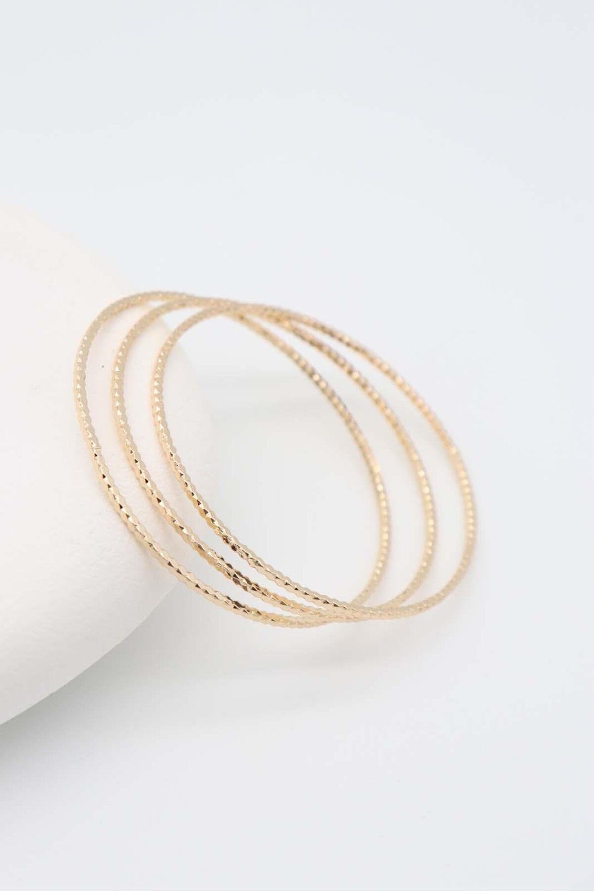 Vaguet-Shesra Patterned 3-Piece Ajda Clamp Bracelet 21 cm 60 mm 1
