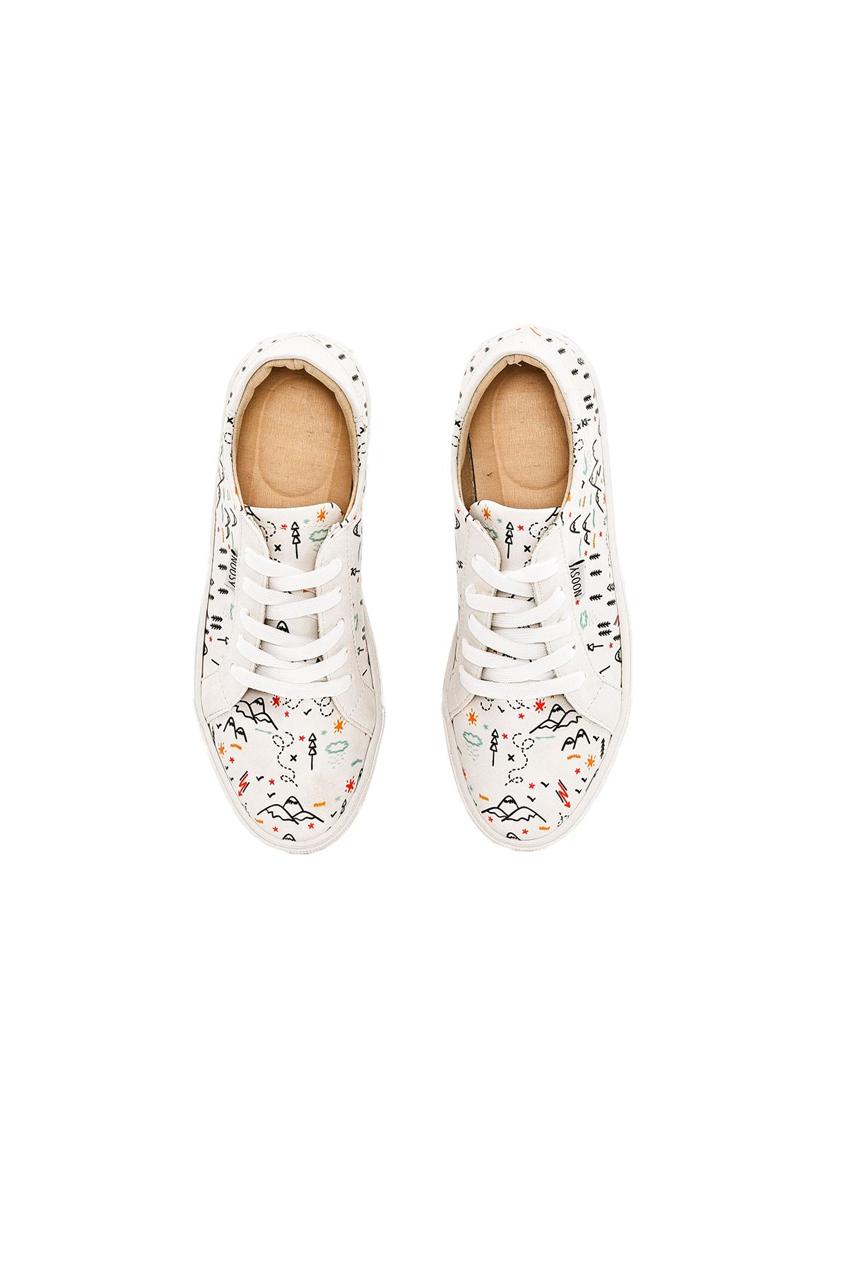 NOOSY-Colorful Printed Women's Sneakers 5