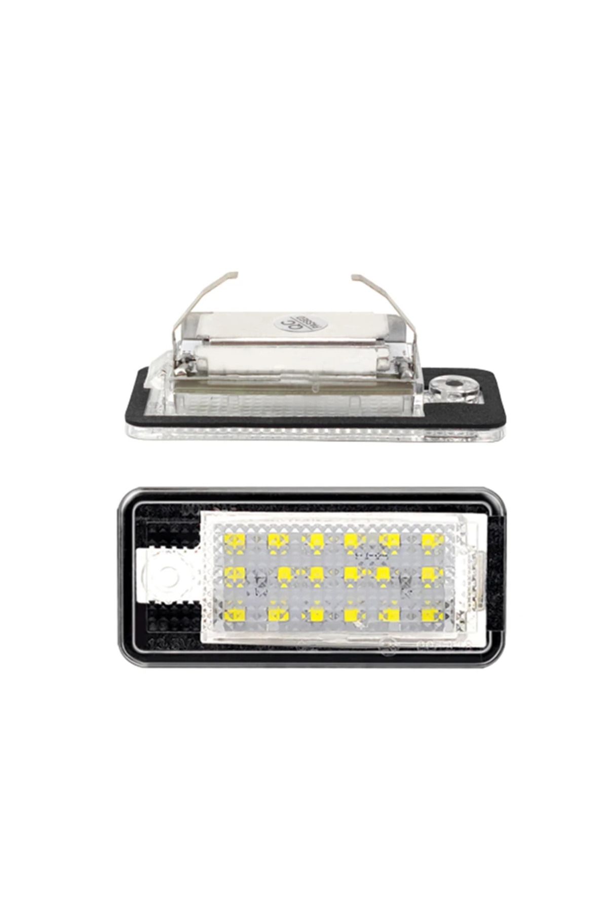 Choice-6000k 2pcs For Audi Led Number Plate Light A3 A4 S4 Rs4 B6 B7 A6 Rs6 S6 C6 S5 Q7 A8 S8 Avant Canbus 2
