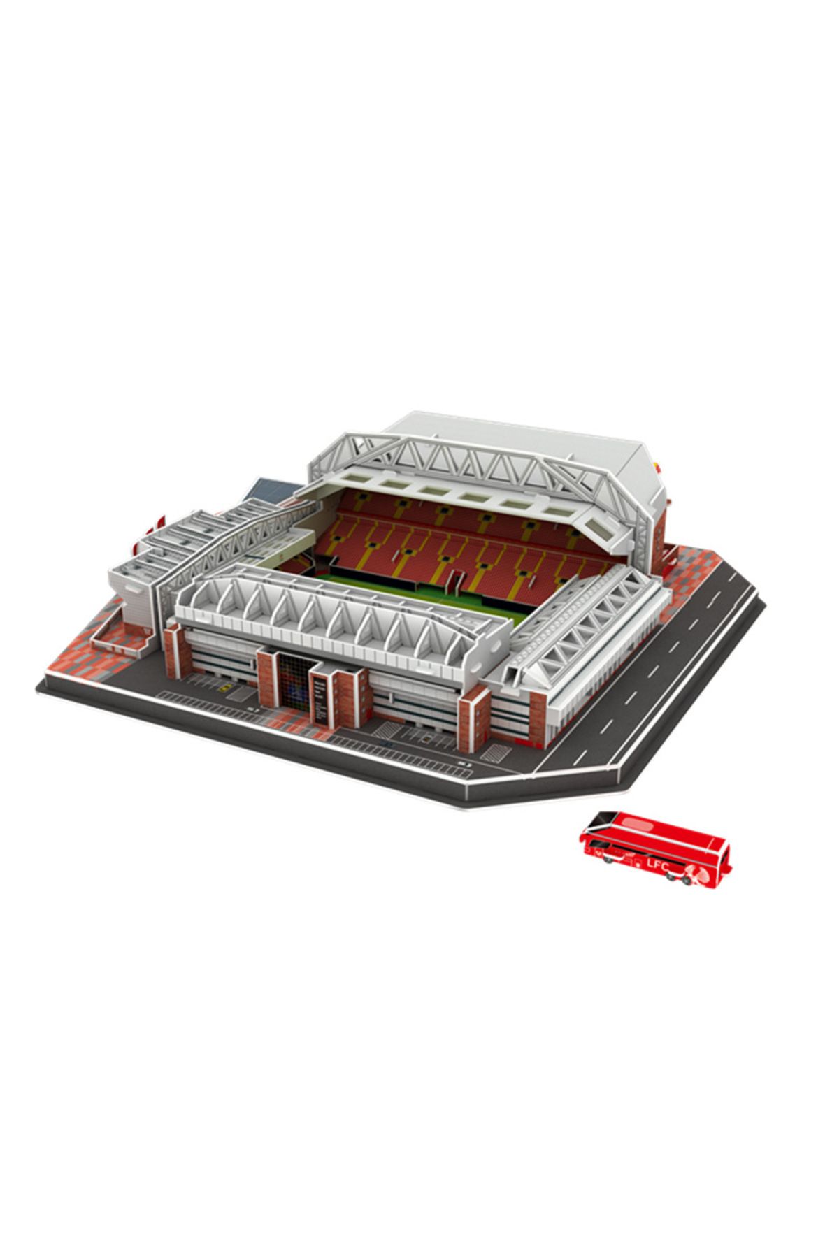 feooe-3D Paper Puzzle  DIY Anfield Football Stadium In Anfield Liverpool 3D Jigsaw Puzzle Model Toy Orn... 4