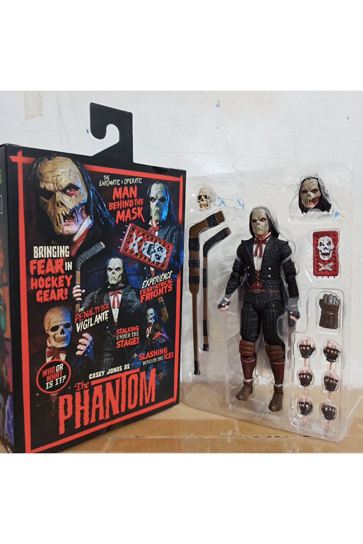 Choice-With Box Neca Turtle X Universal Monsters Casey Jones As The Phantom Ultimate Action Figure Model Bi 2