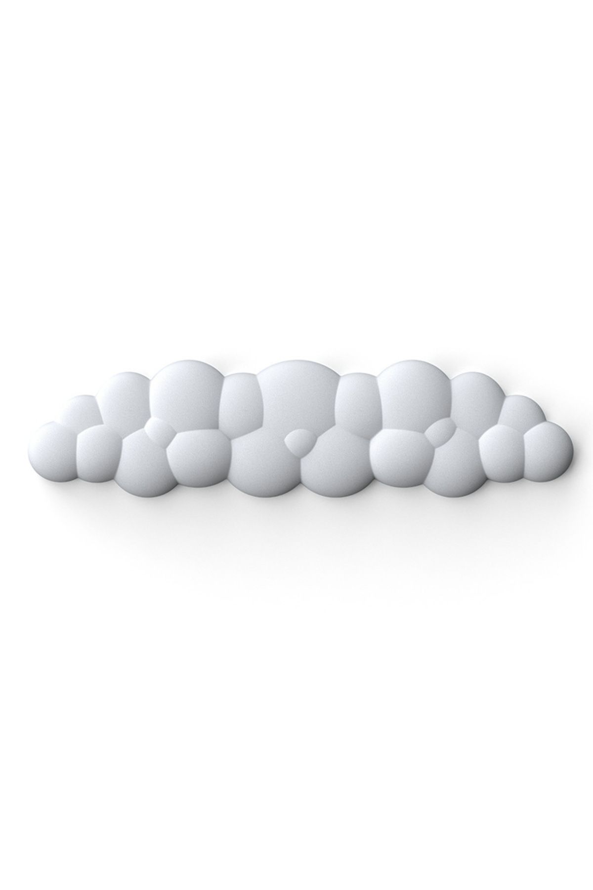 Choice-White Long Mouse Pad With Wrist Rest Keyboard Cloud Anti-slip Memory Foam Desktop Office Gamer Mouse 1