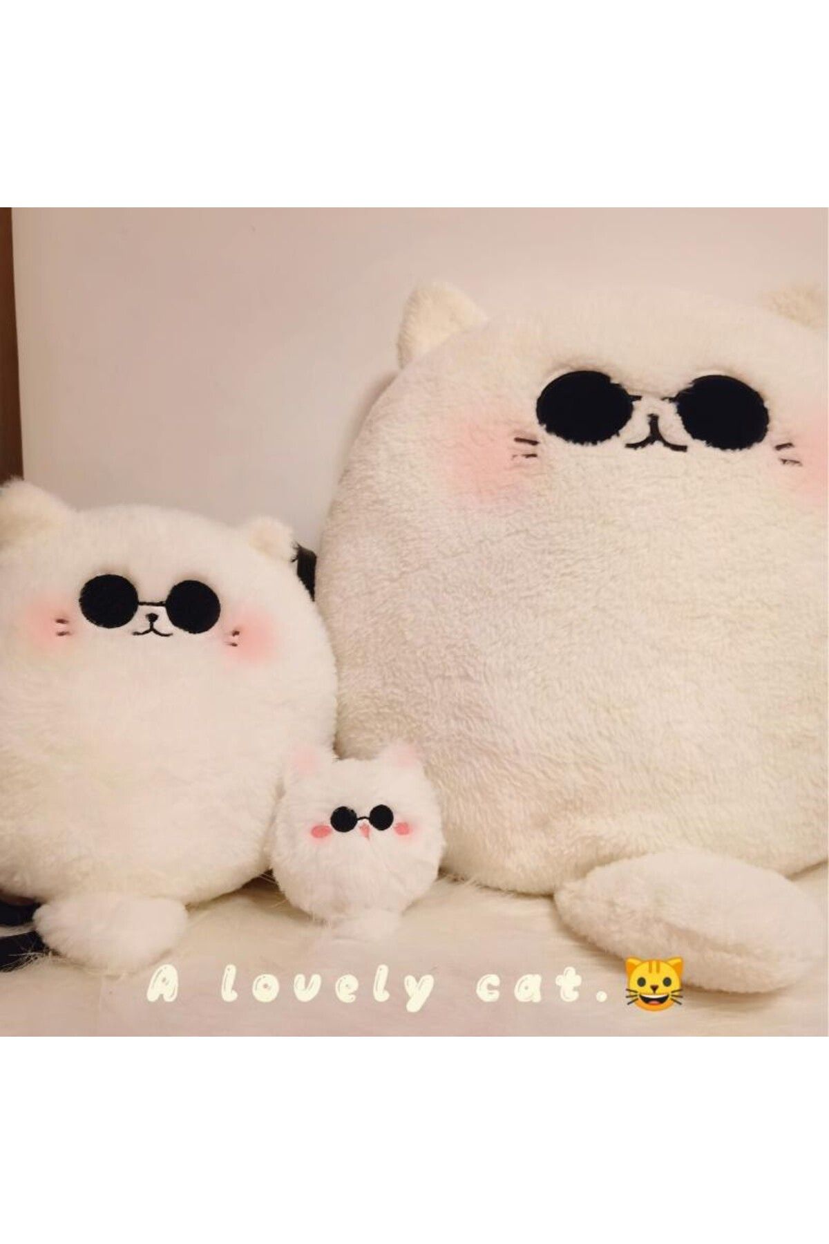 Choice-Kawaii Jujutsu Kaisen Gojo Satoru Cats Plush Pendant Anime Cute Cartoon Cat Ball Embroidery Bag A... 4