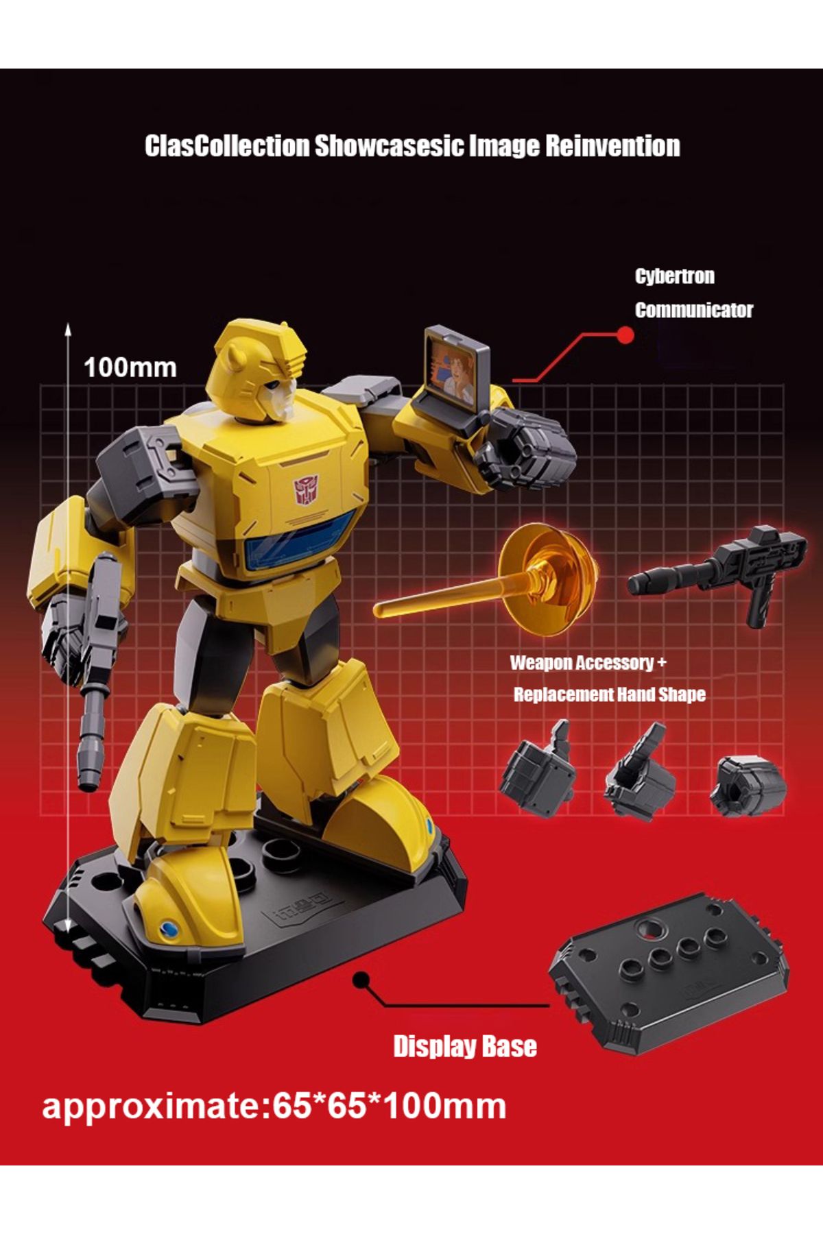 Choice-1PC Anime Movable Building Blocks People Transformers Animation Optimus Prime Bumblebee Model Col... 4