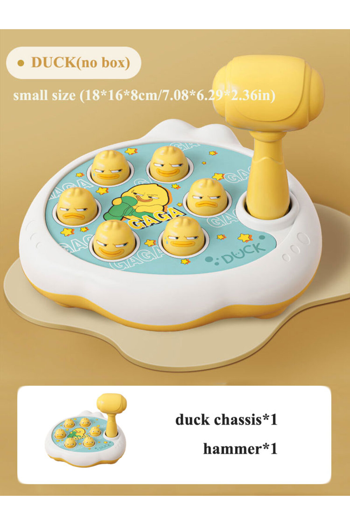 داک نو باکس اسباب‌بازی کودک اردک/قورباغه/خوک، بازی آموزشی مونته‌سوری، پازل آموزشی، هدیه برای ۱۲ تا ۲۴ ماه