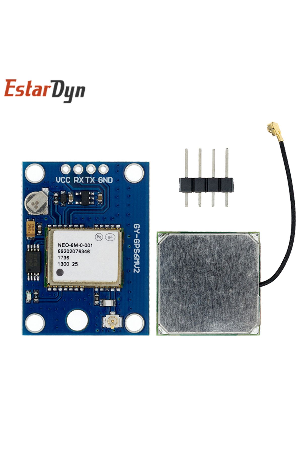 Estardyn-Gy-neo6mv2 New Neo-6m Gps Module Neo6mv2 With Flight Control Eeprom Mwc Apm2.5 Large Antenna For ... 6