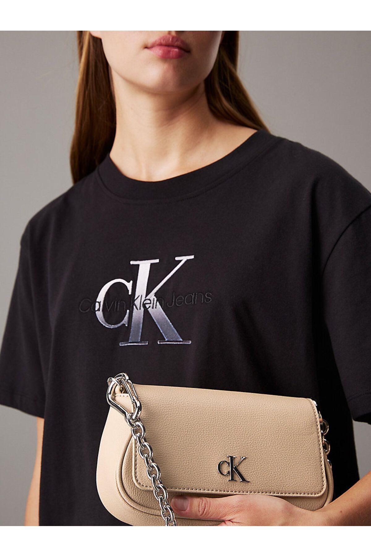 Calvin Klein-حقيبة حزام سلسلة قابلة للإزالة مع الشعار K60K 613049 حقيبة PBF K60K 613049   بي بي اف 3
